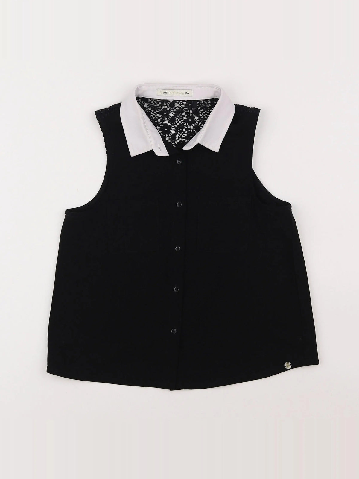 IKKS - tee-shirt noir - 10 ans