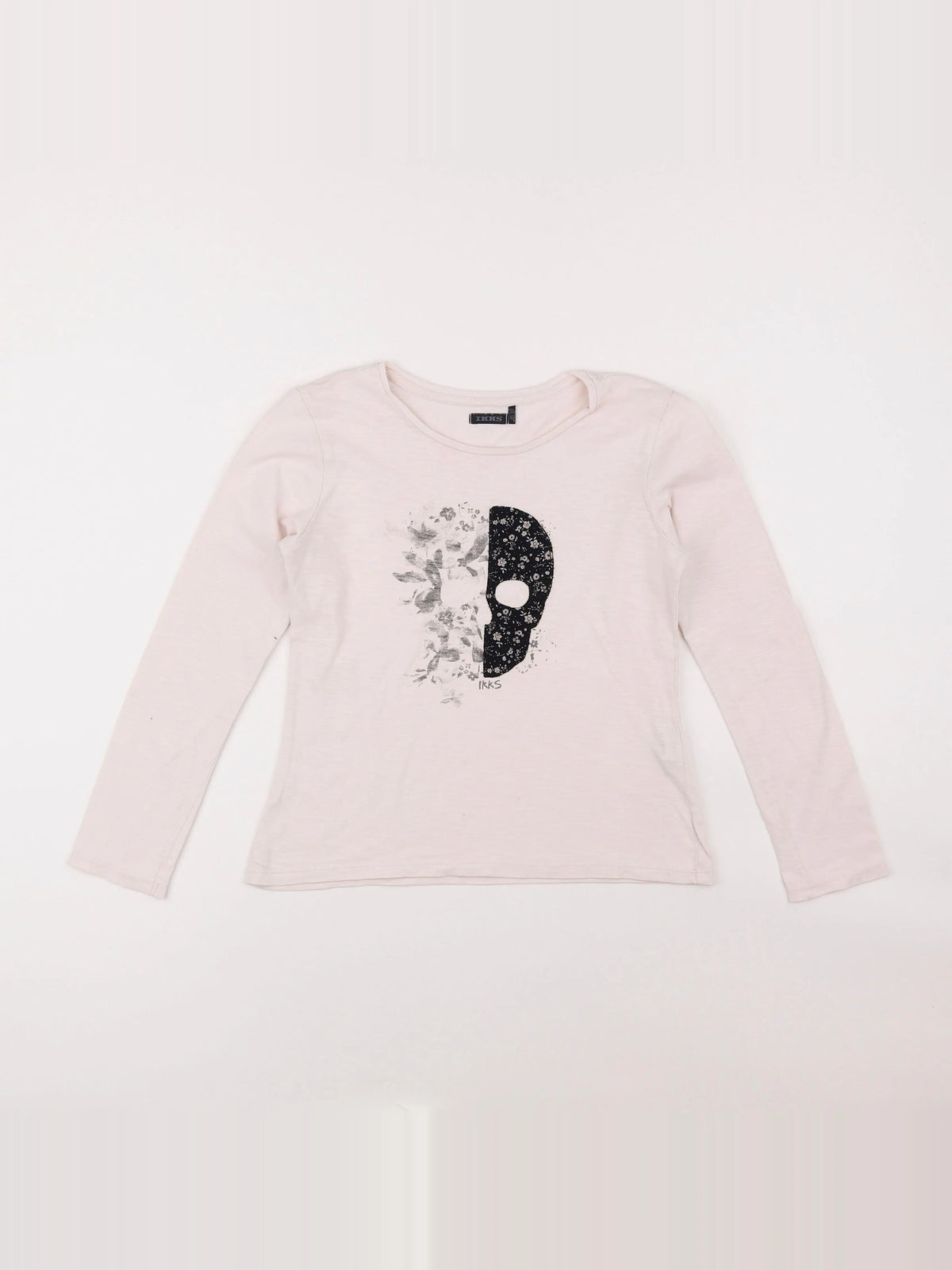 IKKS - tee-shirt blanc - 10 ans