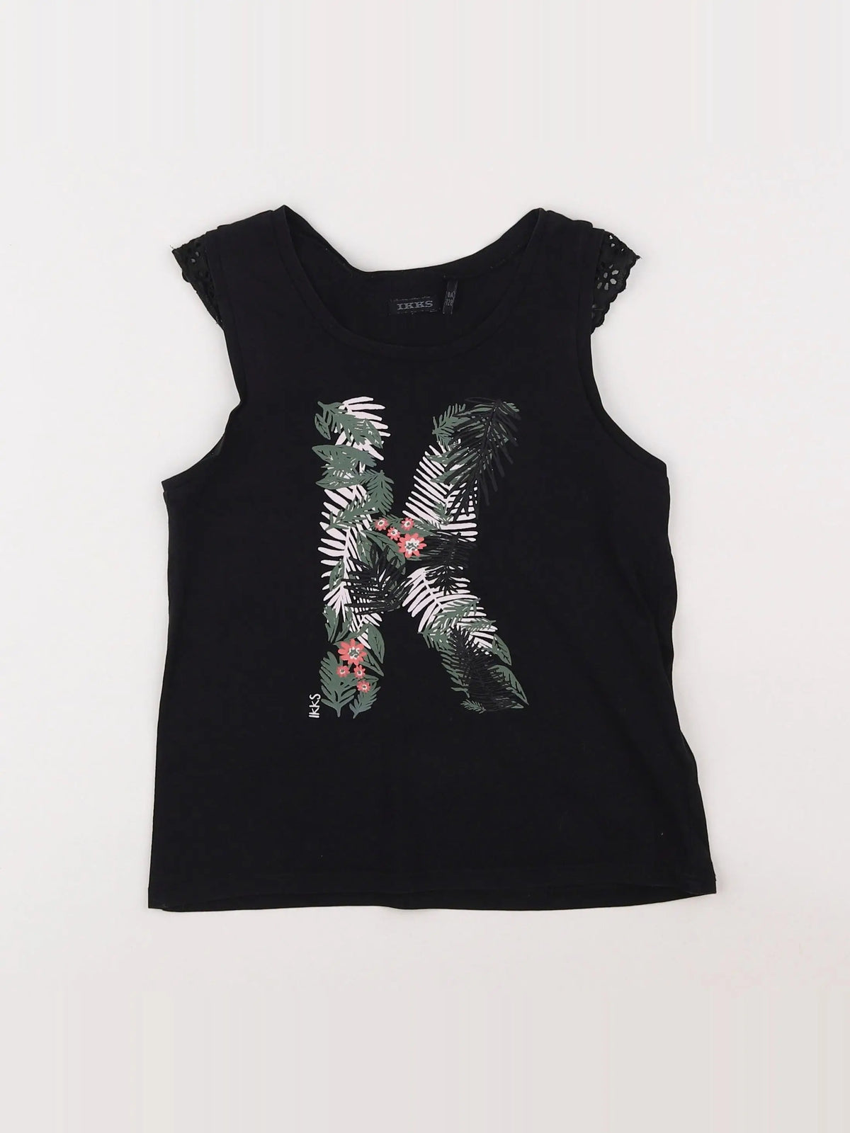IKKS - tee-shirt noir - 8 ans