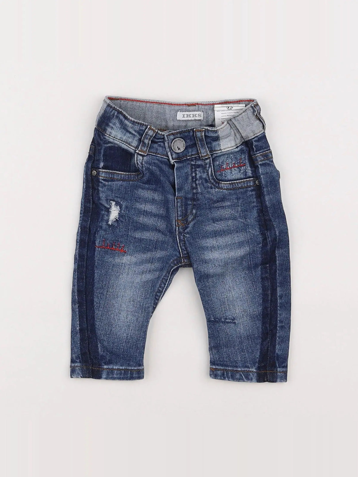 IKKS - jean bleu - 3 mois