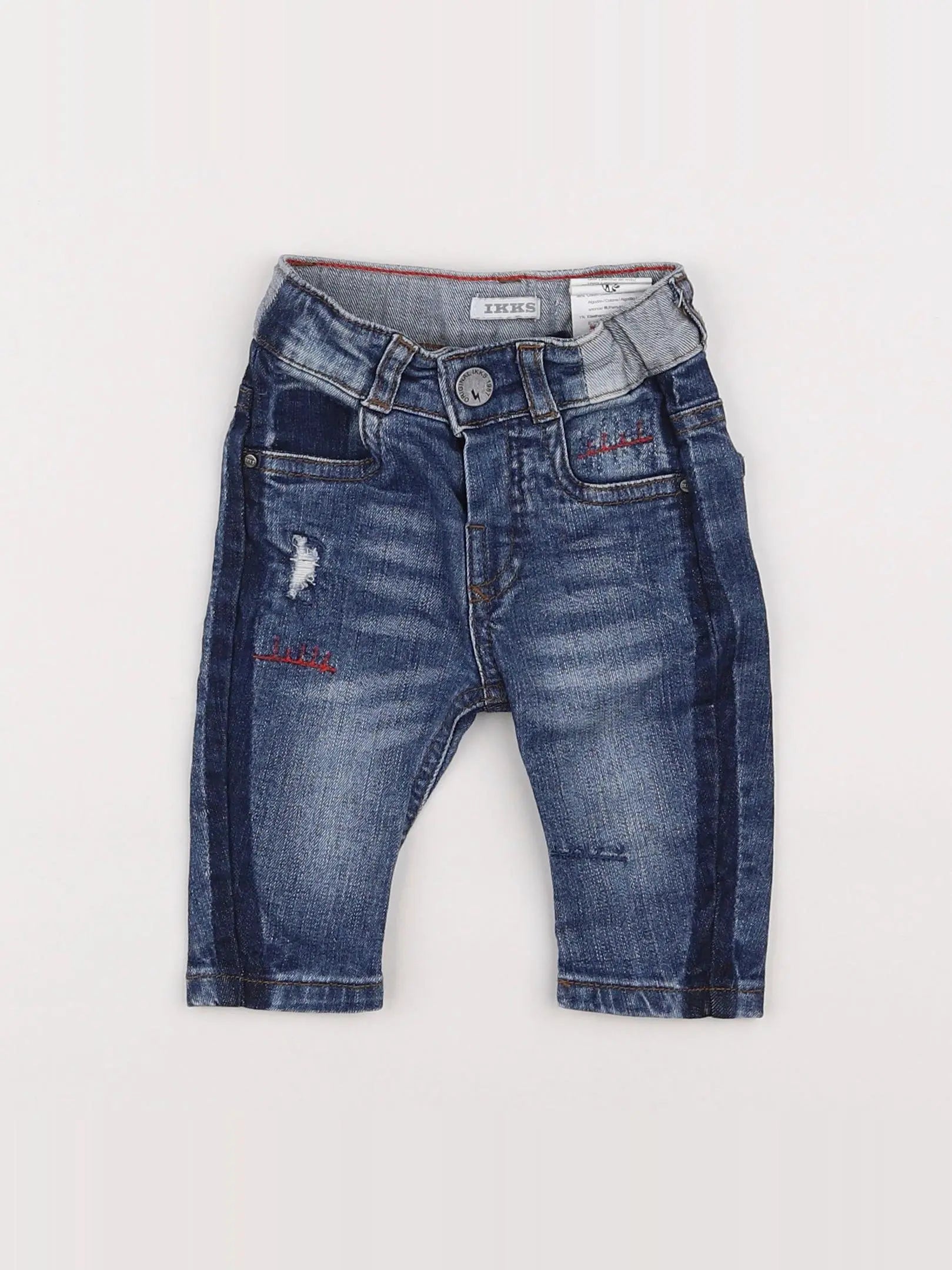 IKKS - jean bleu - 3 mois