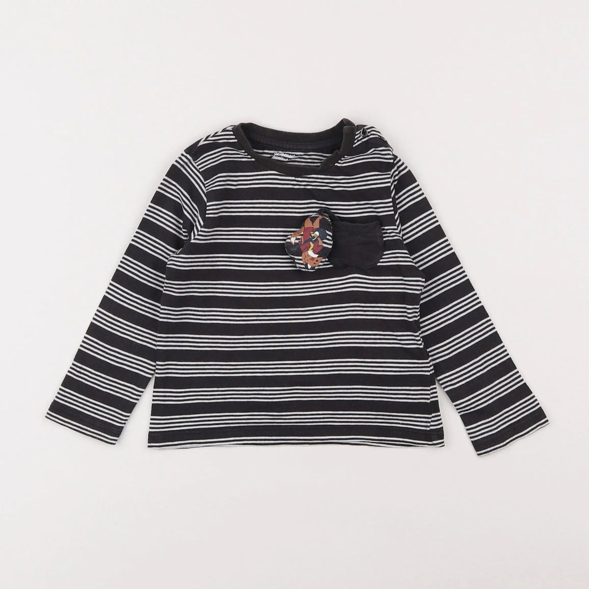 Vertbaudet - tee-shirt gris - 18 mois