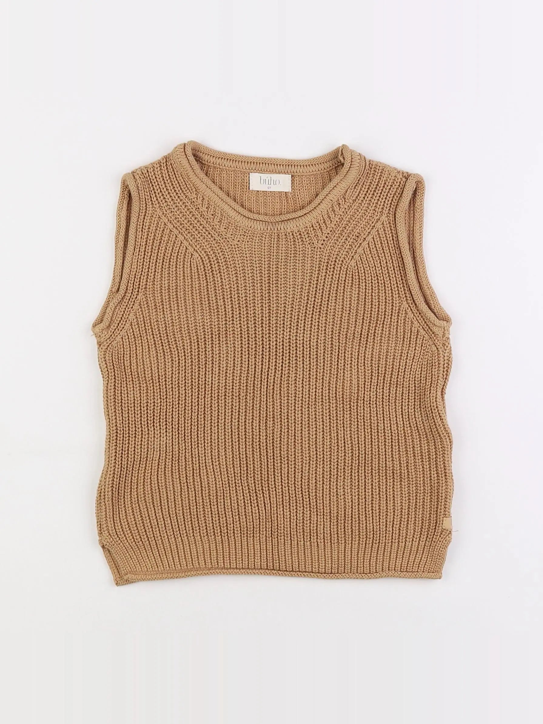 Buho - pull marron - 6 ans