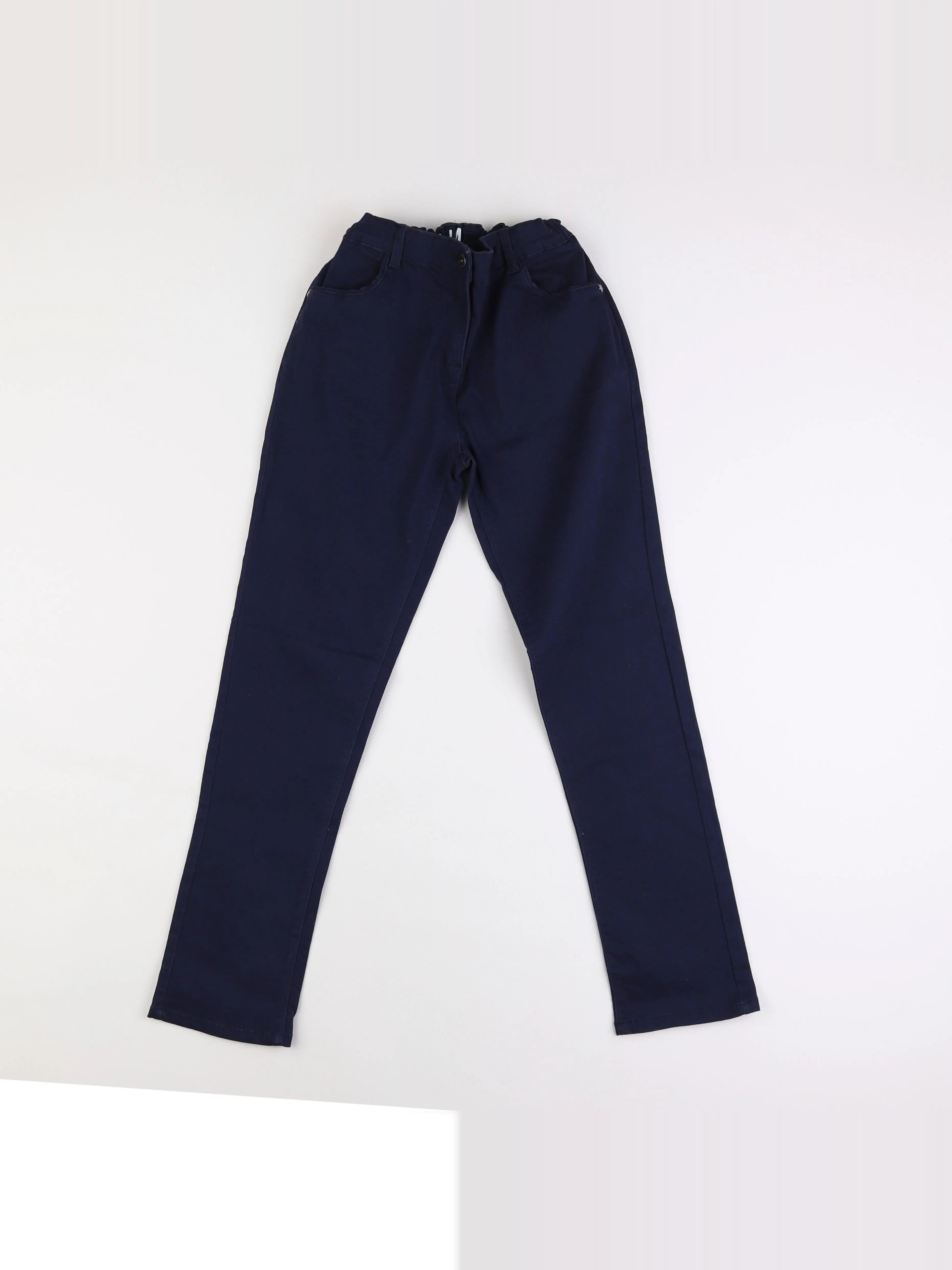 Vertbaudet - pantalon bleu - 14 ans