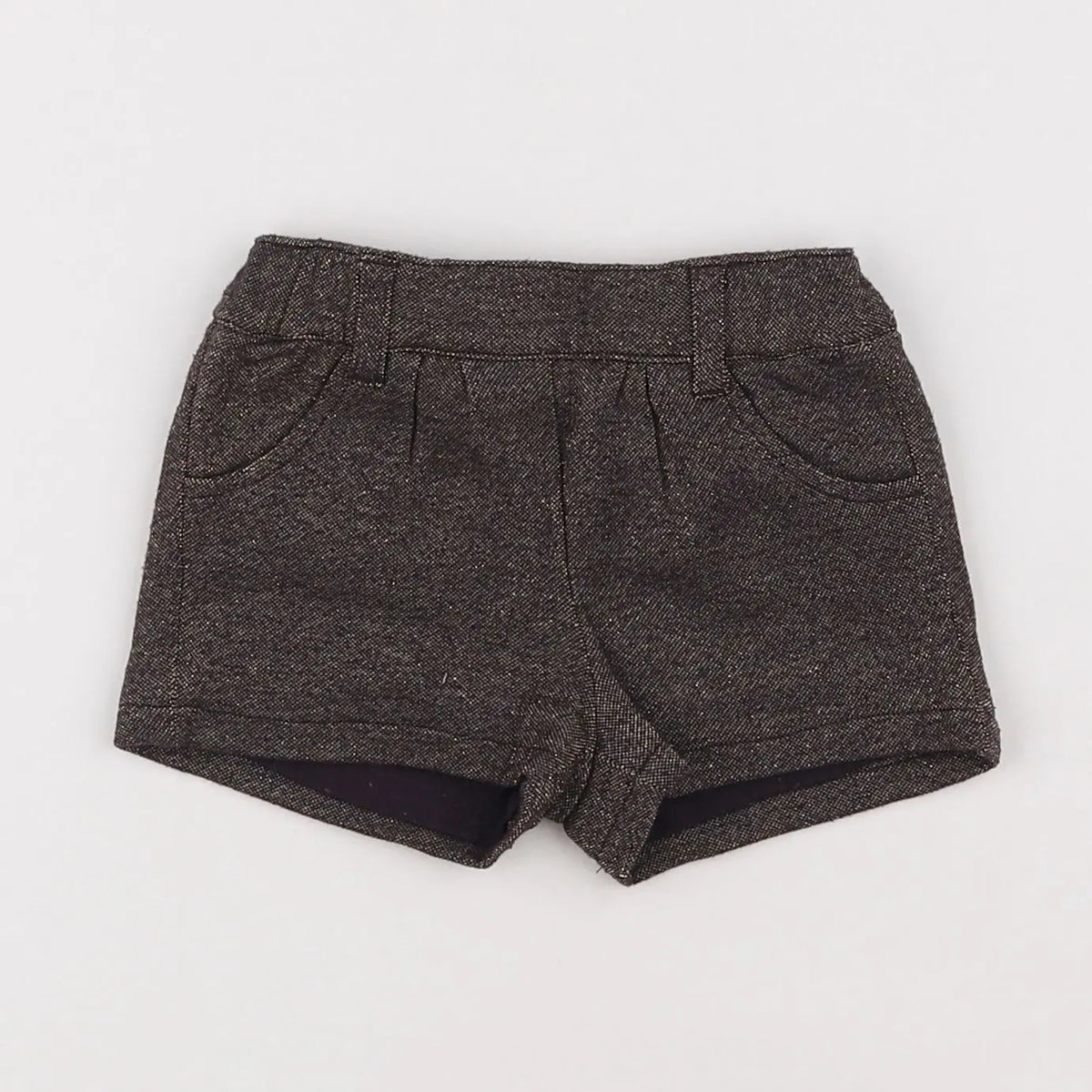 Vertbaudet - short marron - 12 mois