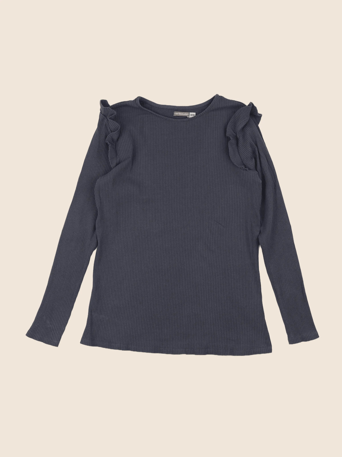 Vertbaudet - tee-shirt grossesse gris - 38 à 40
