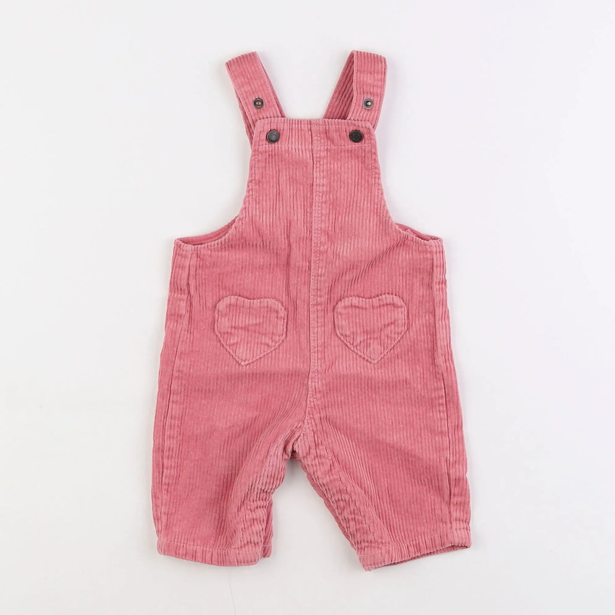 Vertbaudet - salopette rose - 3 mois