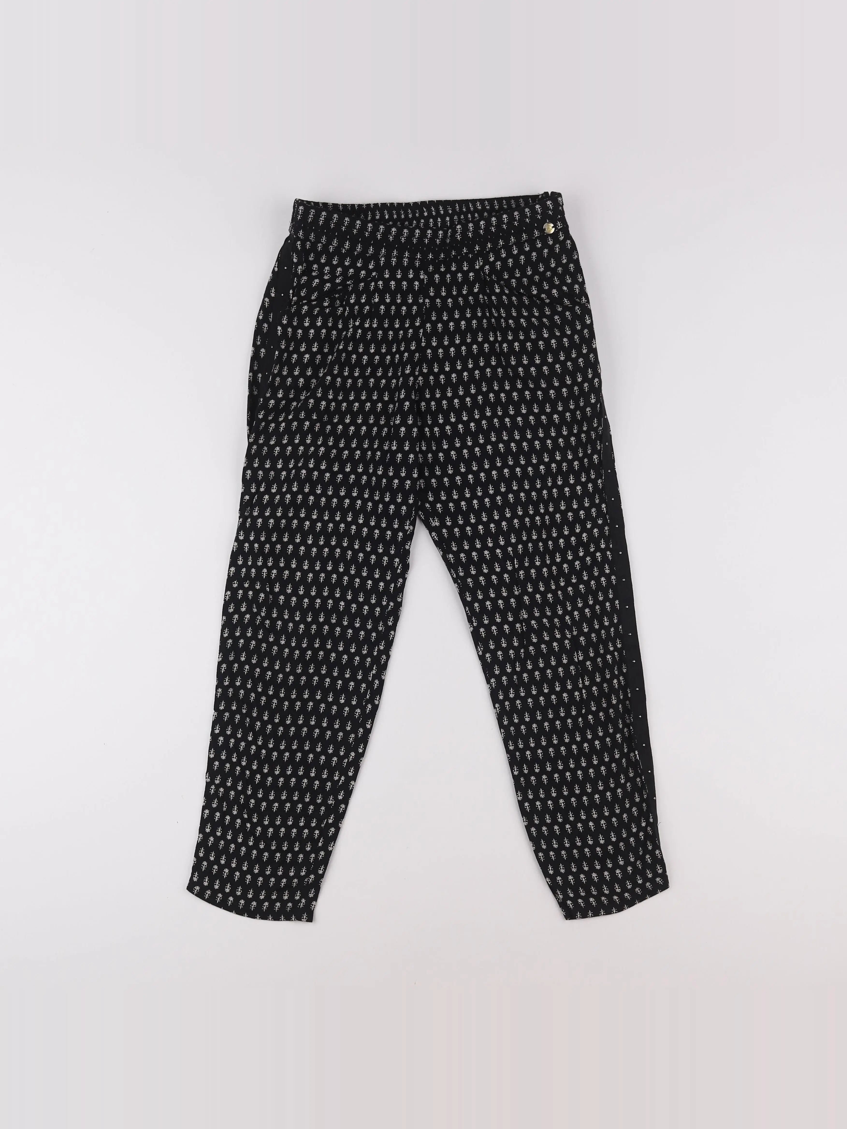 IKKS - pantalon noir - 10 ans