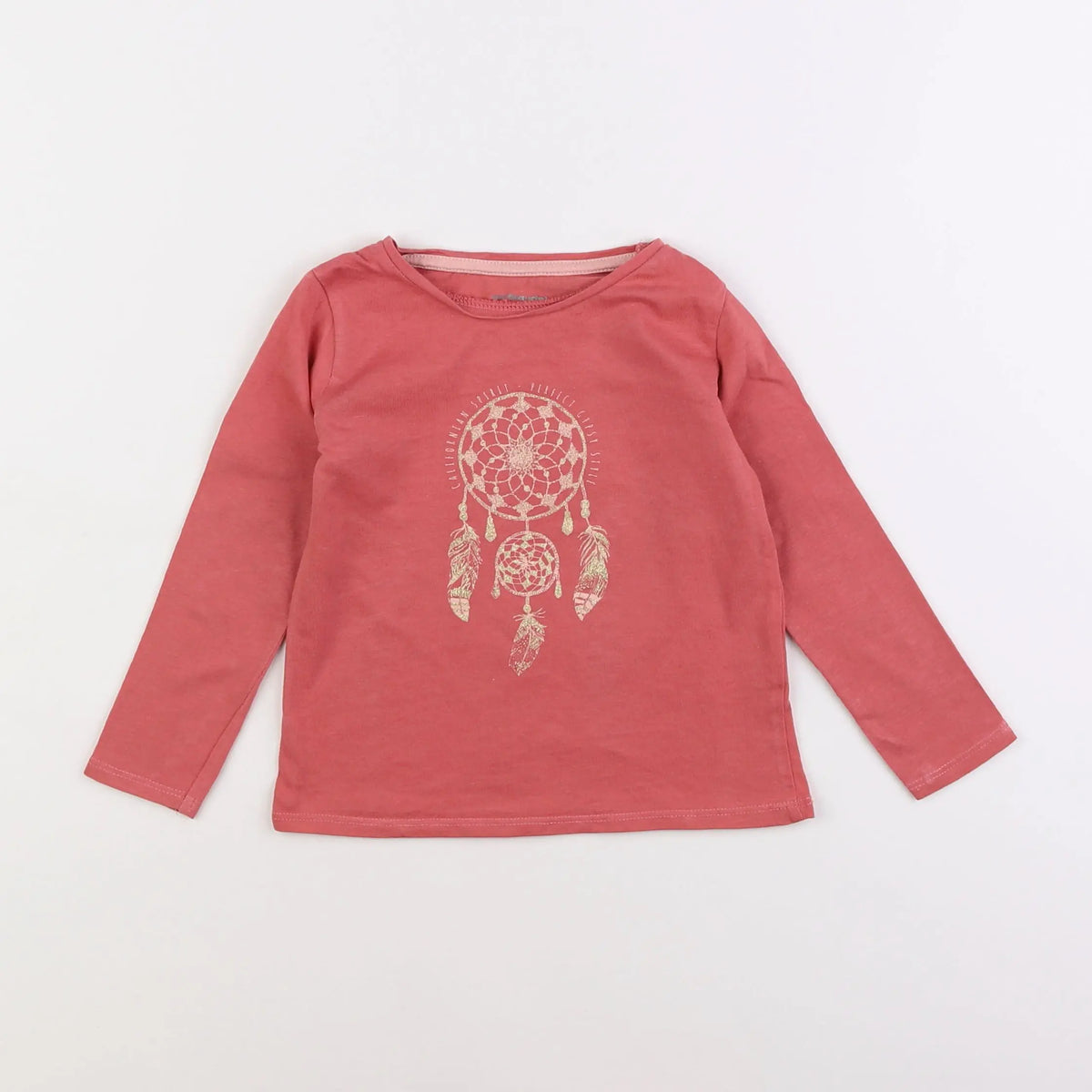 Vertbaudet - tee-shirt rose - 3 ans