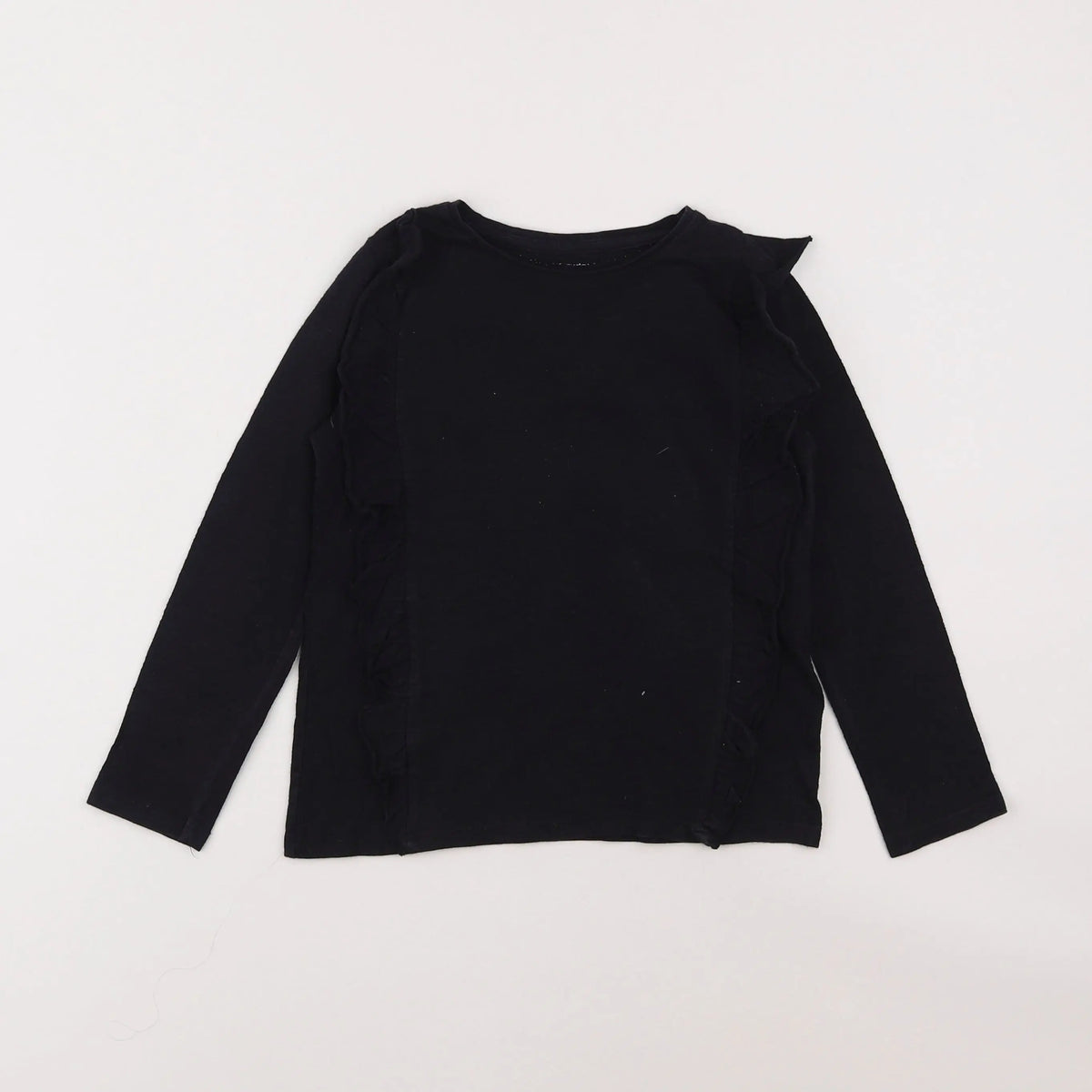 Vertbaudet - tee-shirt noir - 6 ans