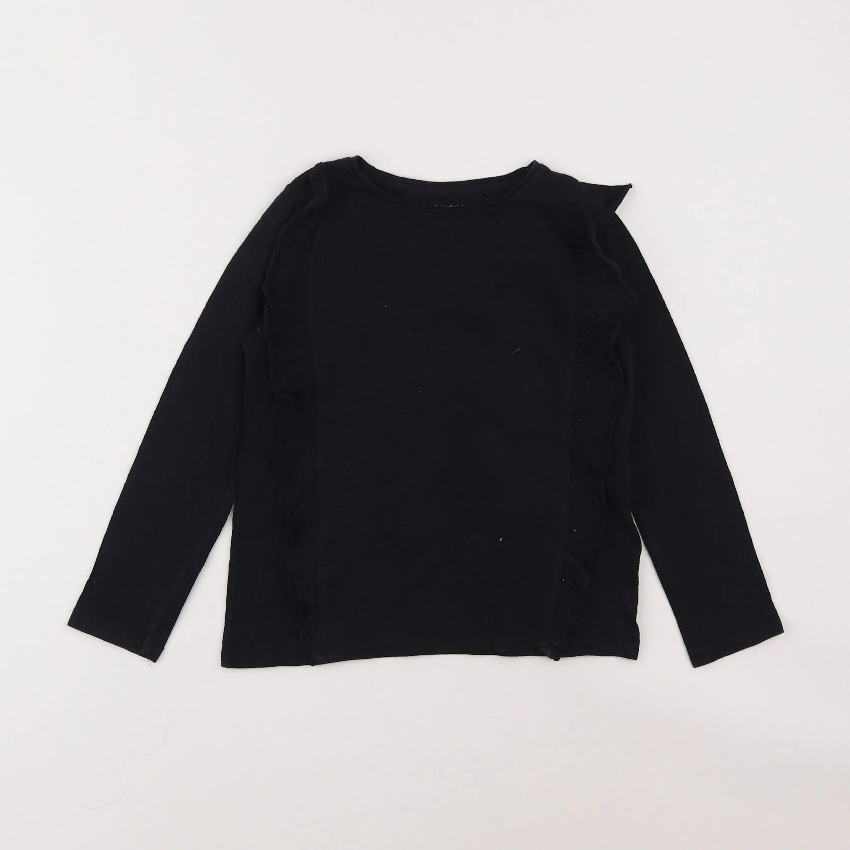 Vertbaudet - tee-shirt noir - 6 ans