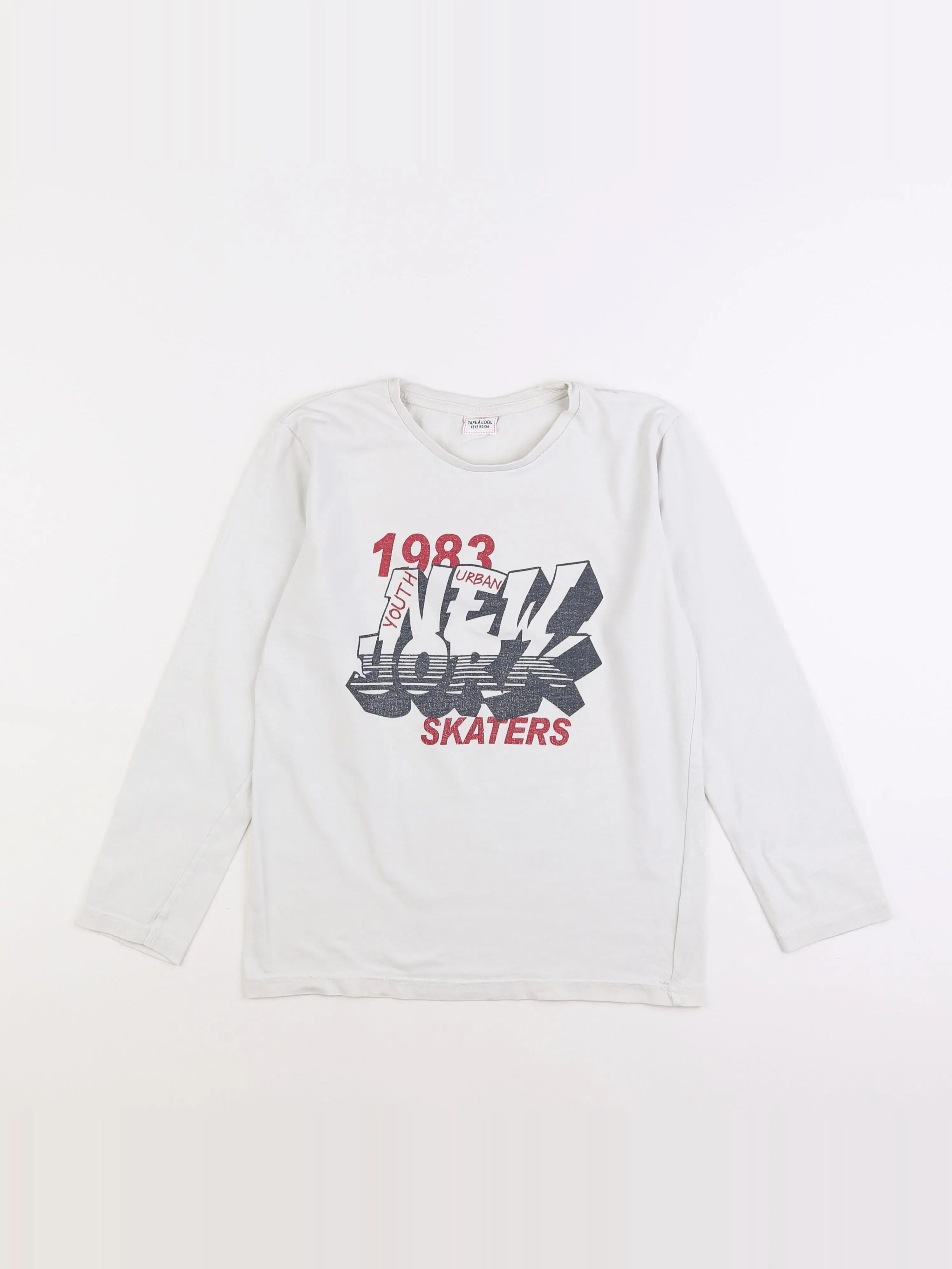 Tape à l'oeil - tee-shirt blanc - 12 ans
