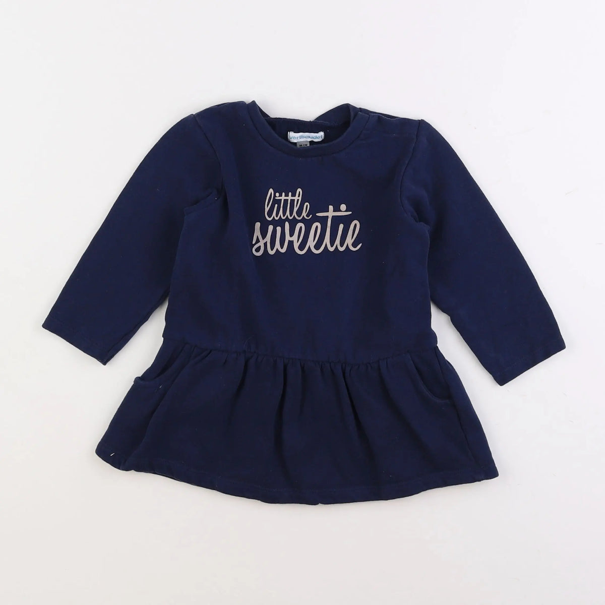 Vertbaudet - robe bleu - 2 ans