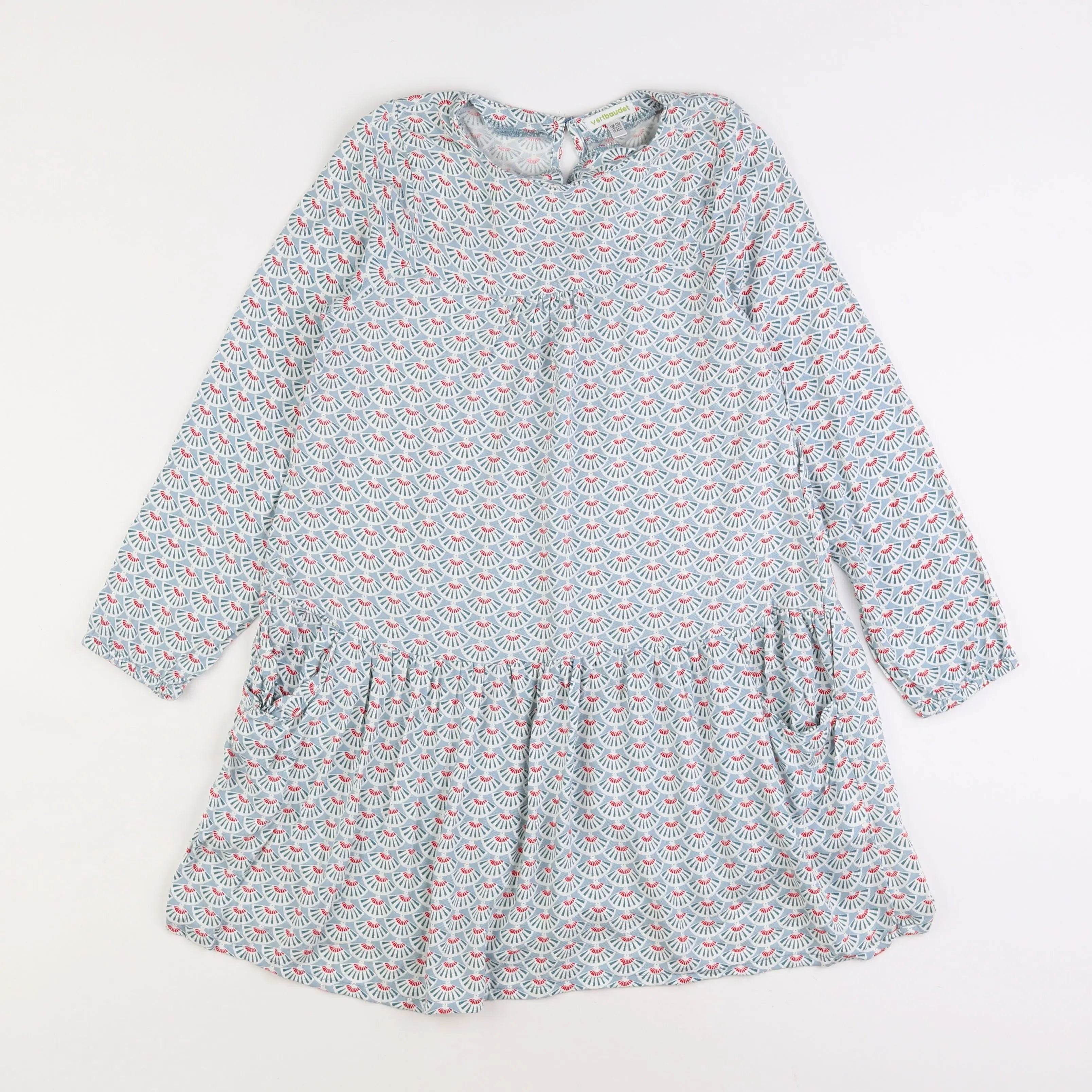 Vertbaudet - robe bleu - 10 ans