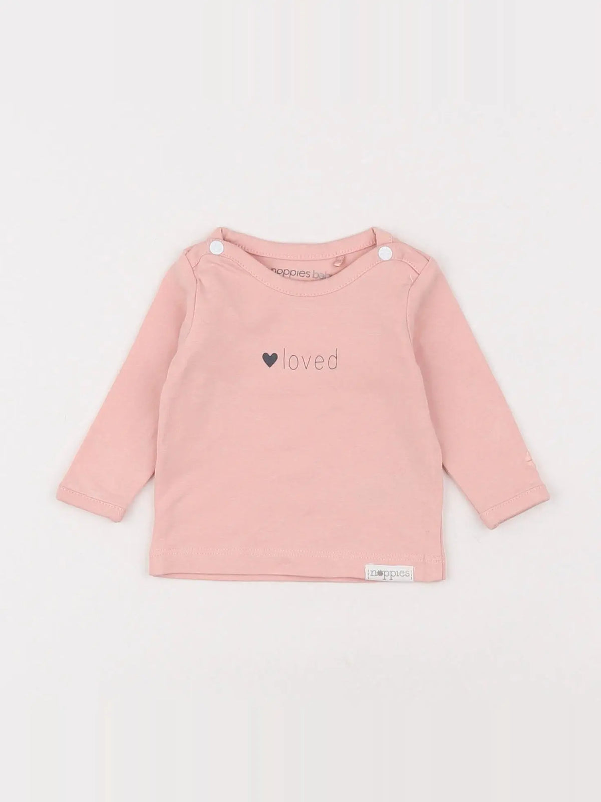 Noppies - tee-shirt rose - Prématuré
