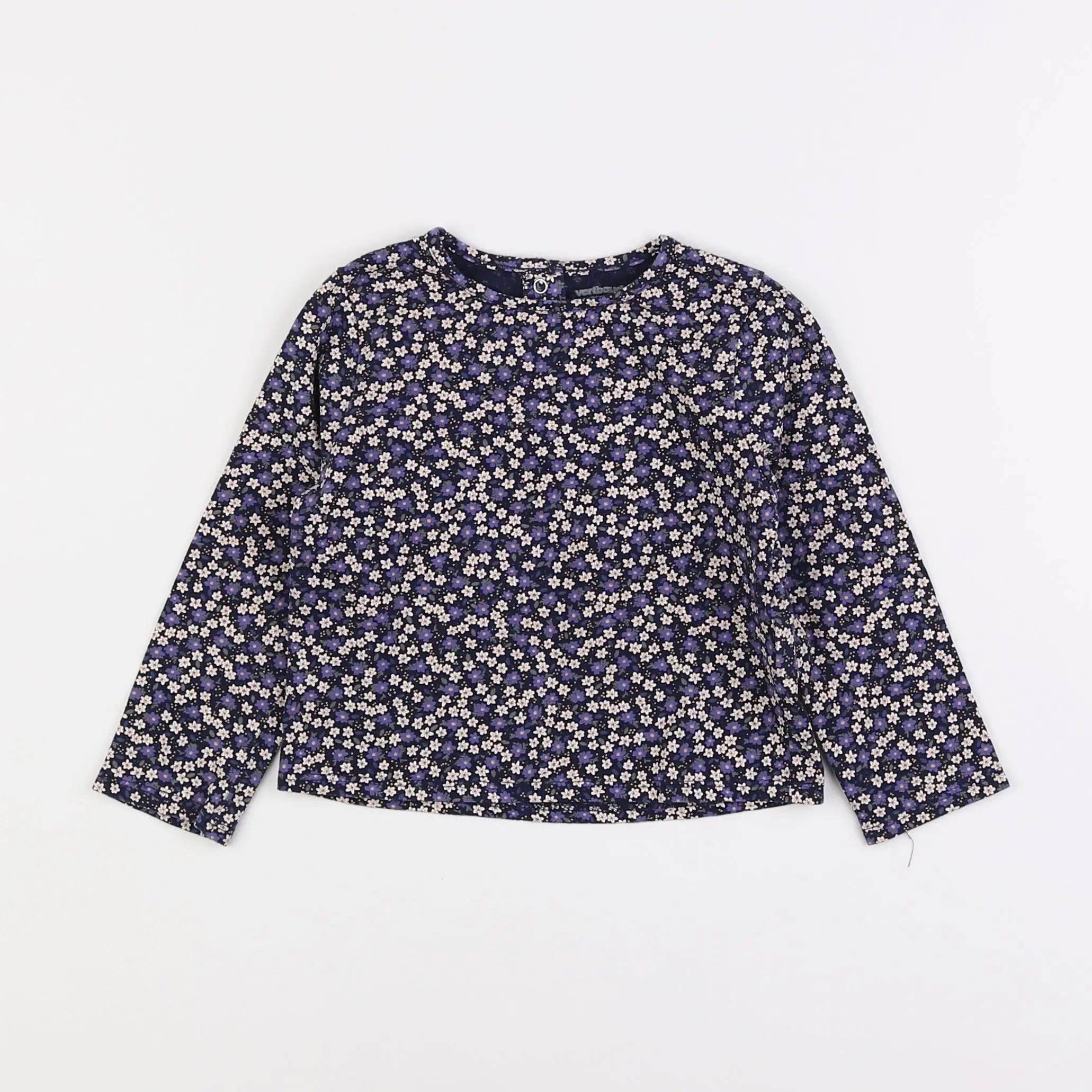 Vertbaudet - tee-shirt violet - 2 ans