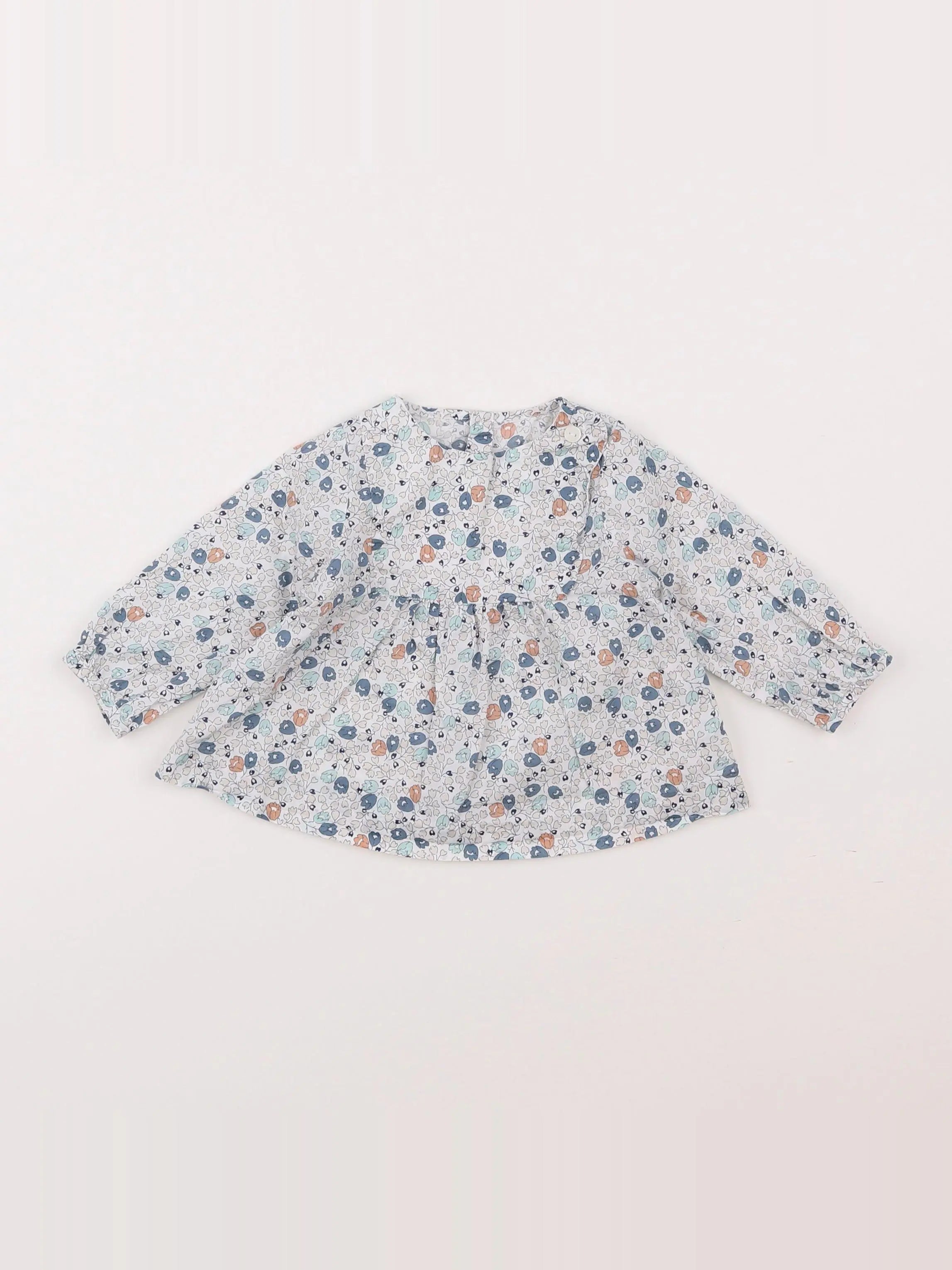 Jacadi - robe liberty multicolore - 6 mois