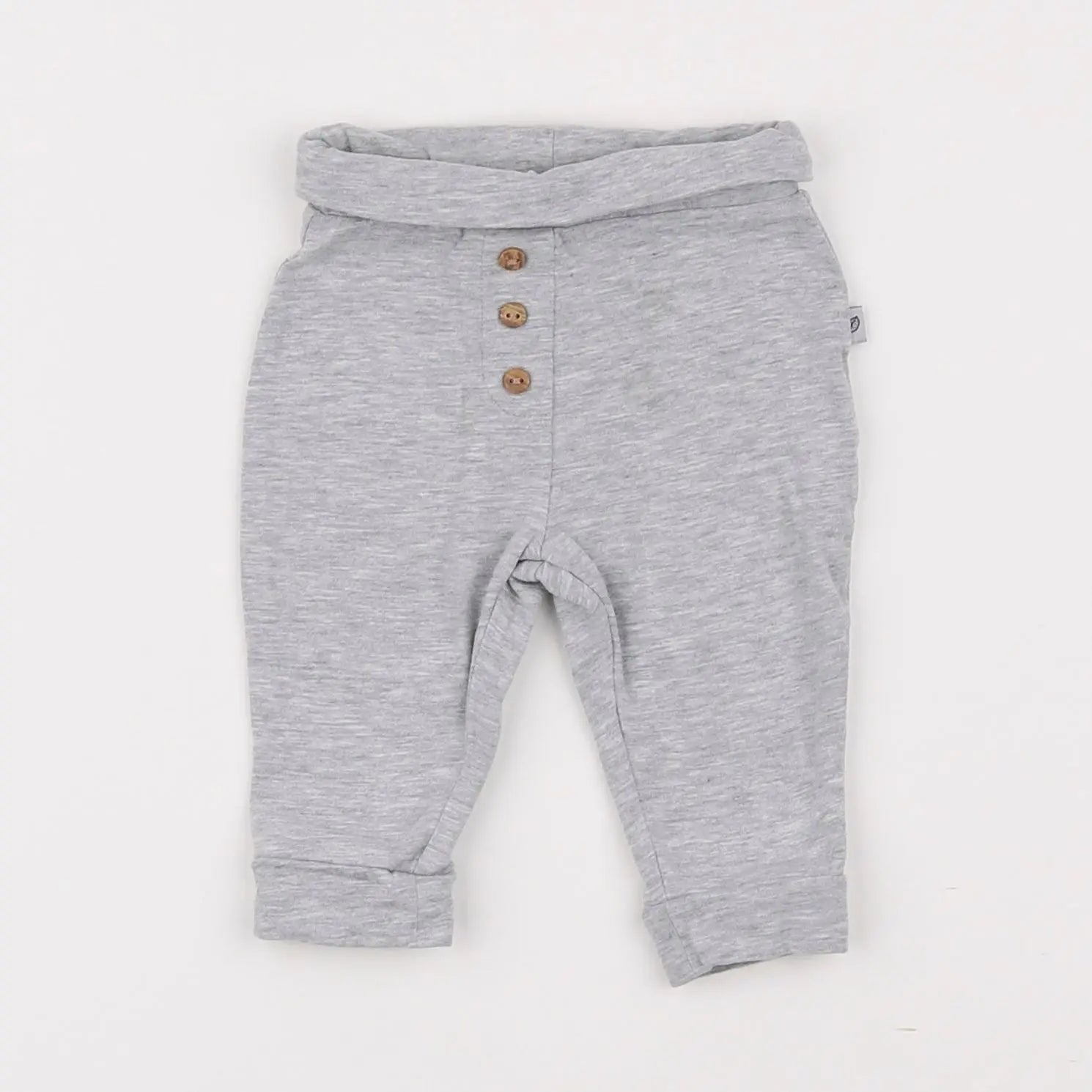 Vertbaudet - pantalon gris - 3 mois