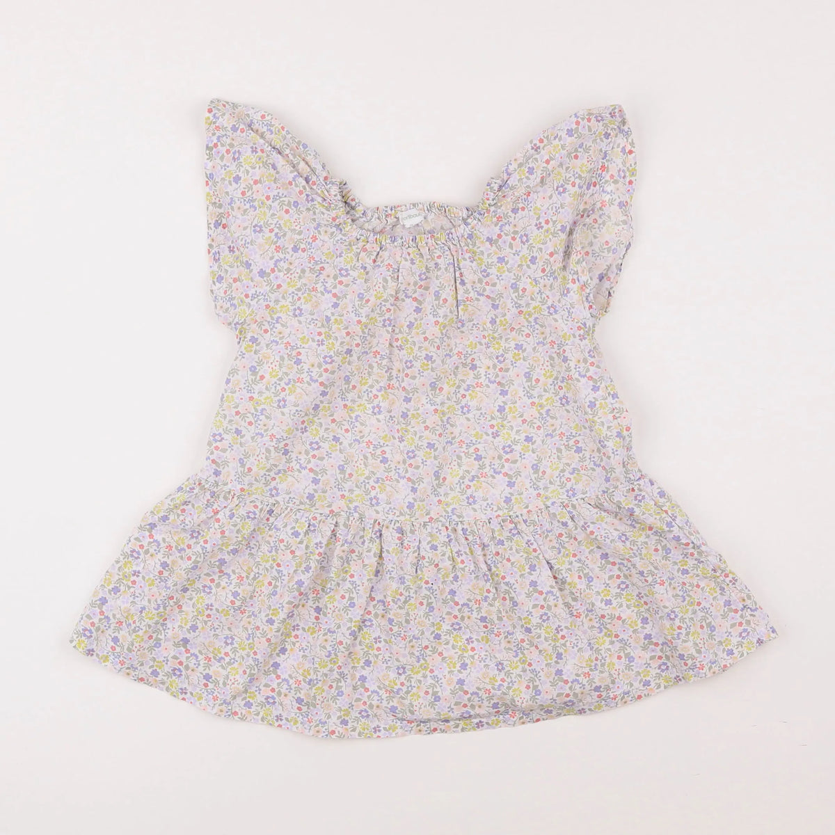 Vertbaudet - robe multicolore - 2 ans