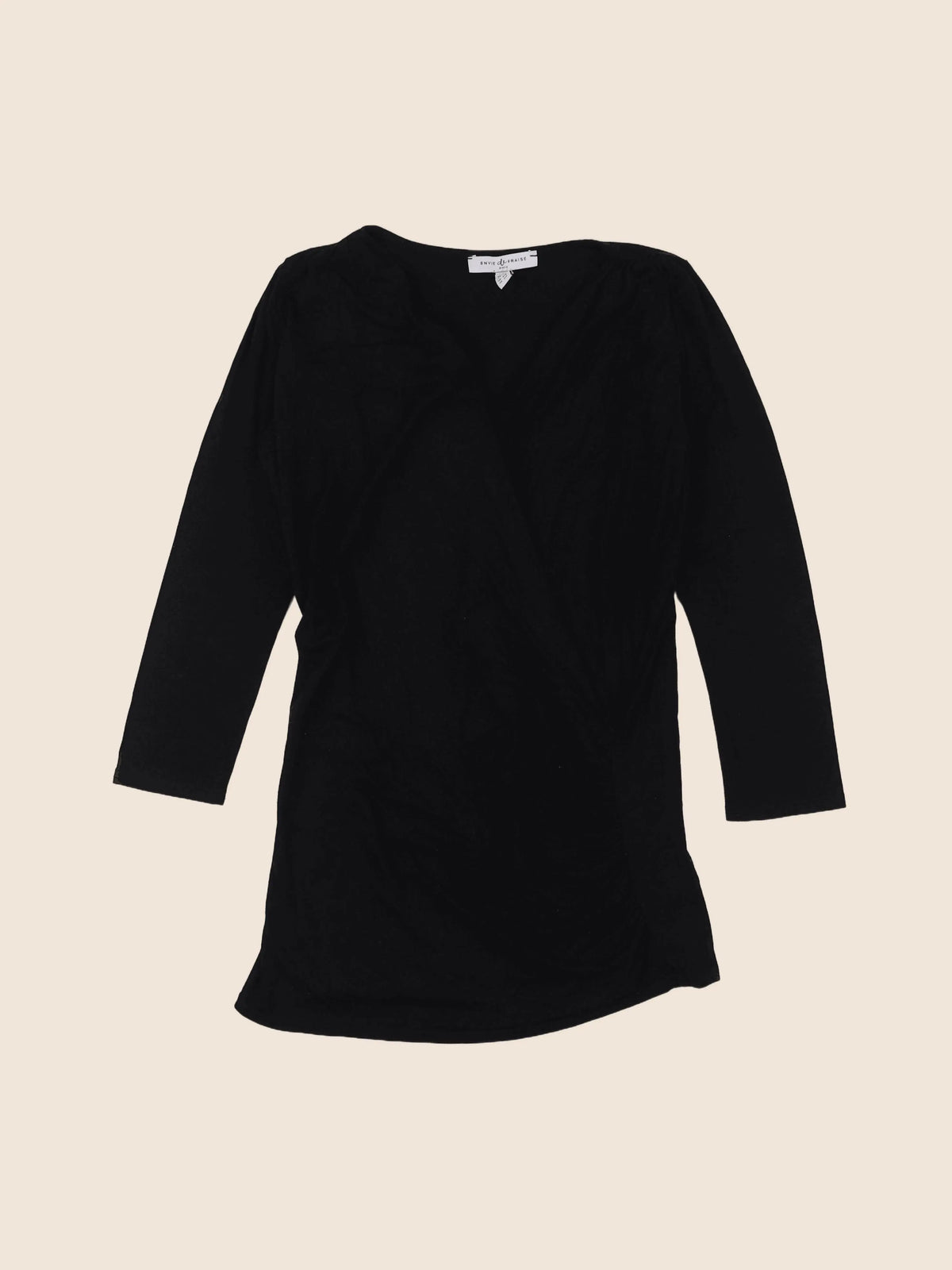 Envie de fraise - tee-shirt grossesse, allaitement noir - 34 à 36