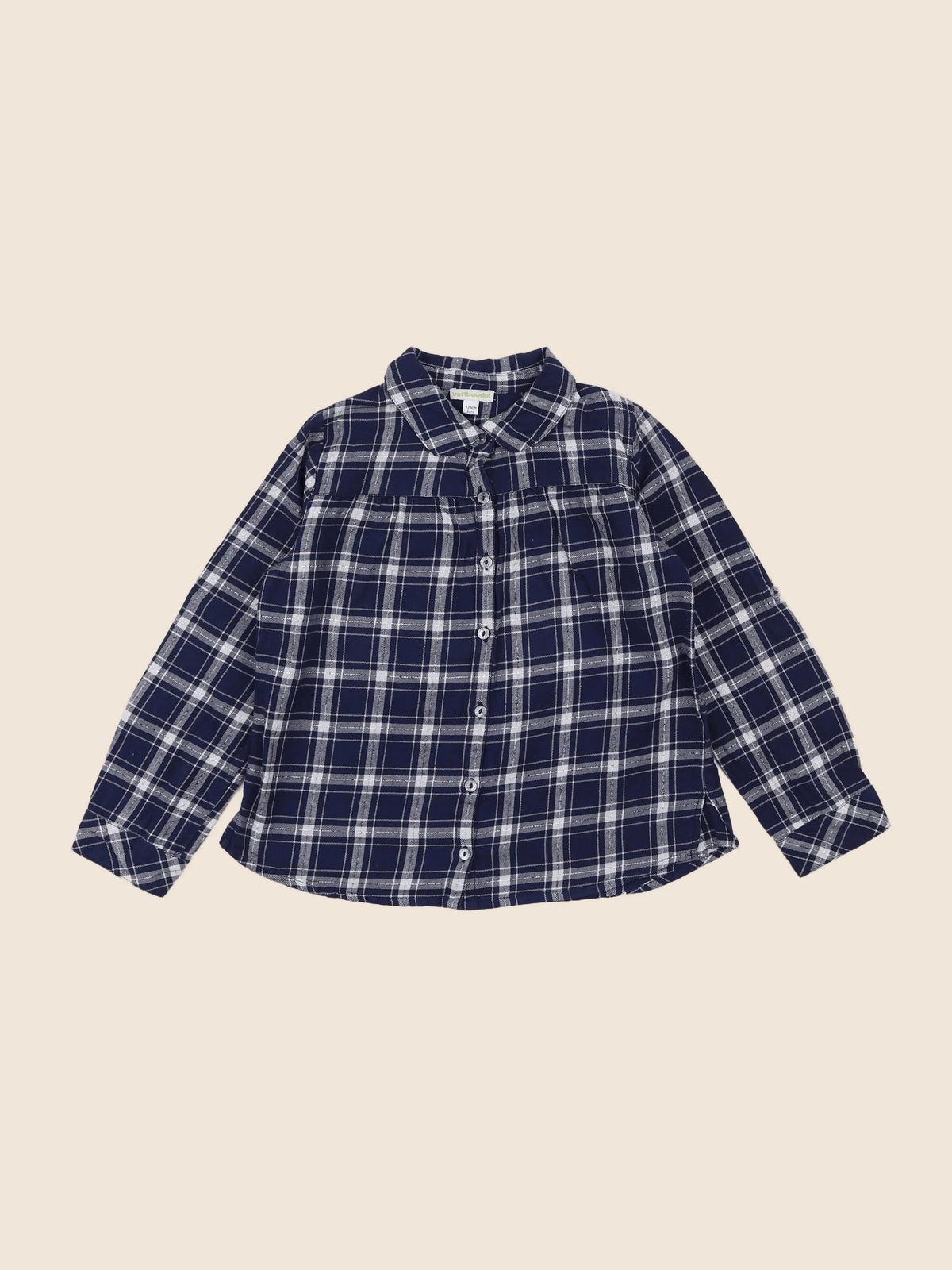 Vertbaudet - blouse bleu - 8 ans