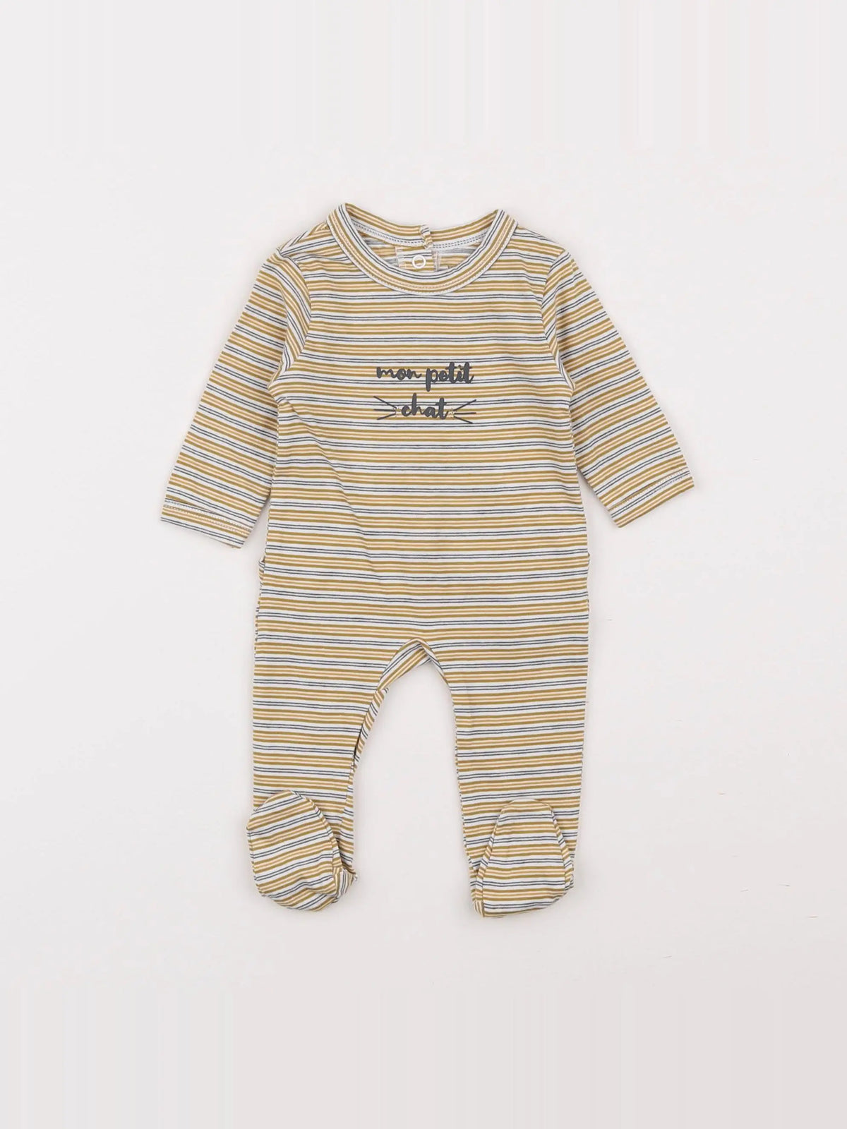 Vertbaudet - pyjama coton vert - Prématuré