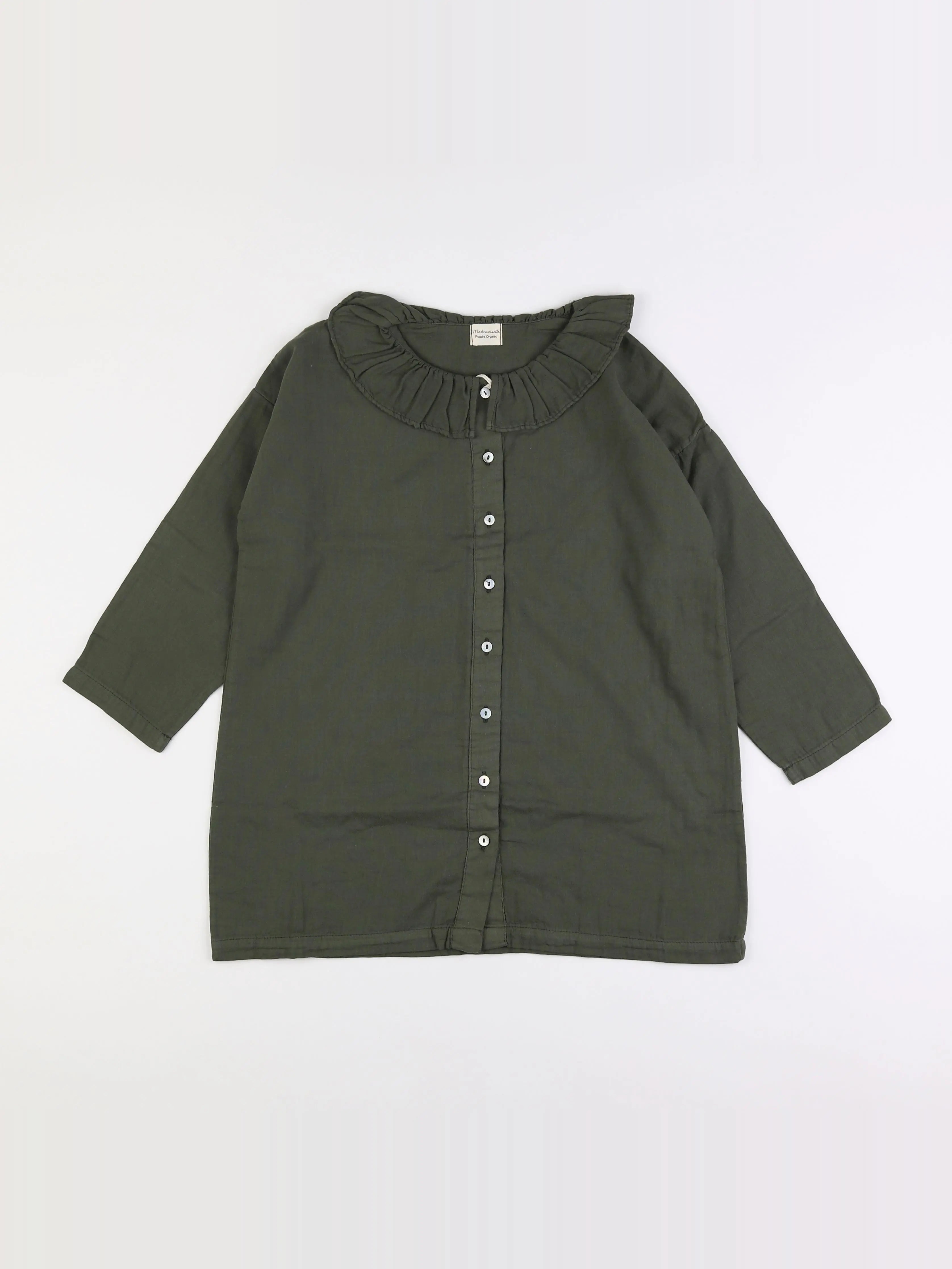 Poudre Organic - blouse vert - 14 ans