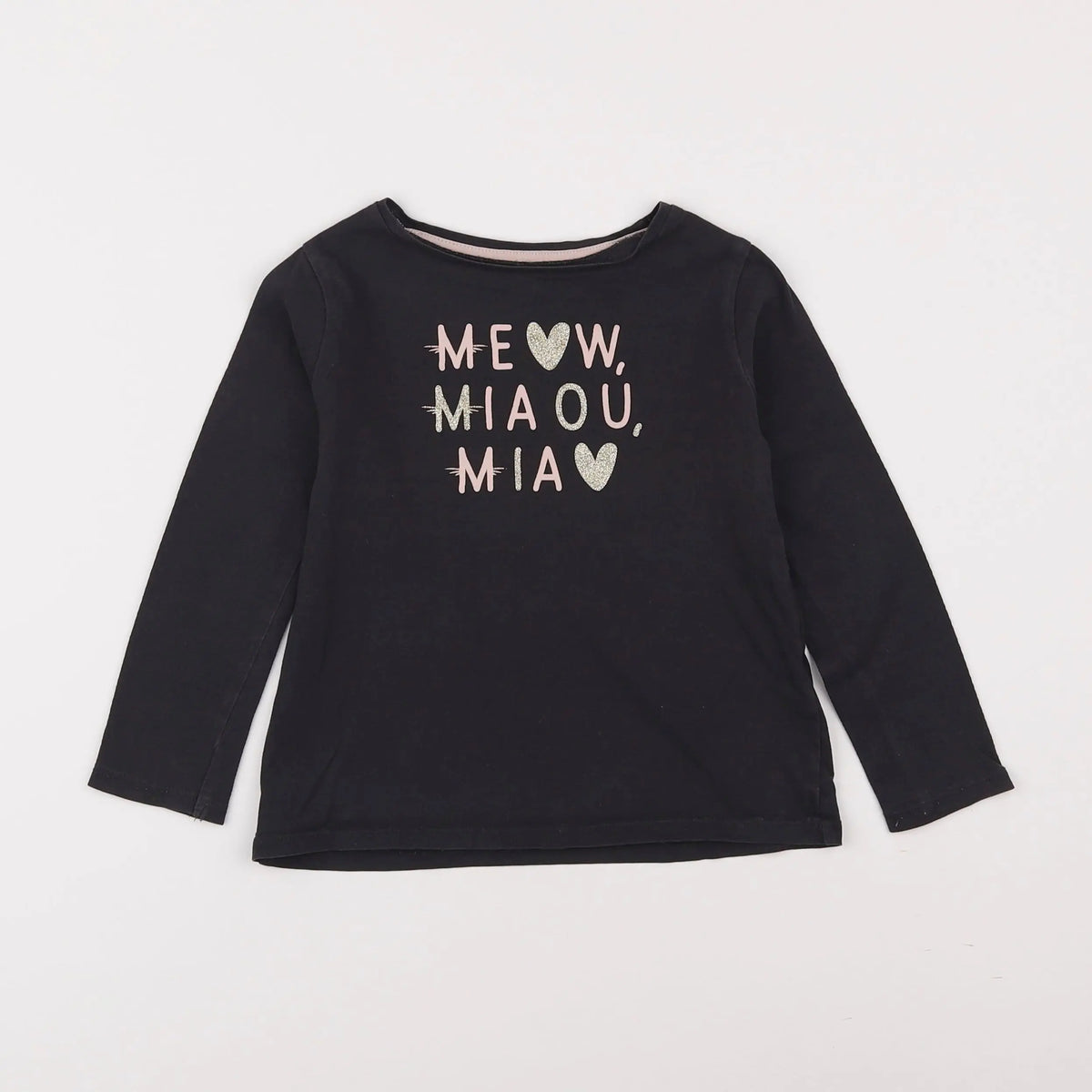 Vertbaudet - tee-shirt gris - 4 ans