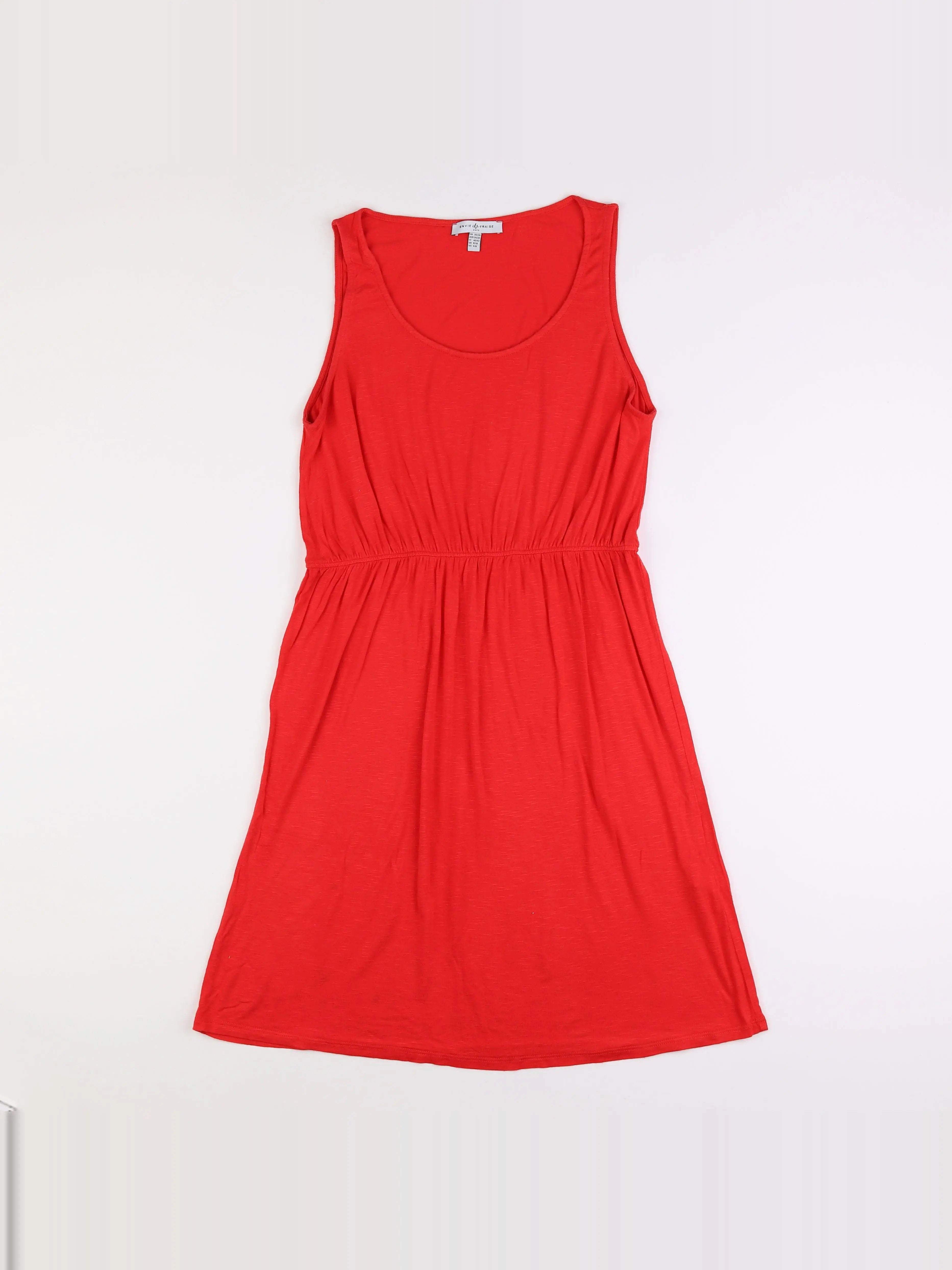 Envie de fraise - robe grossesse rouge - 36 à 38