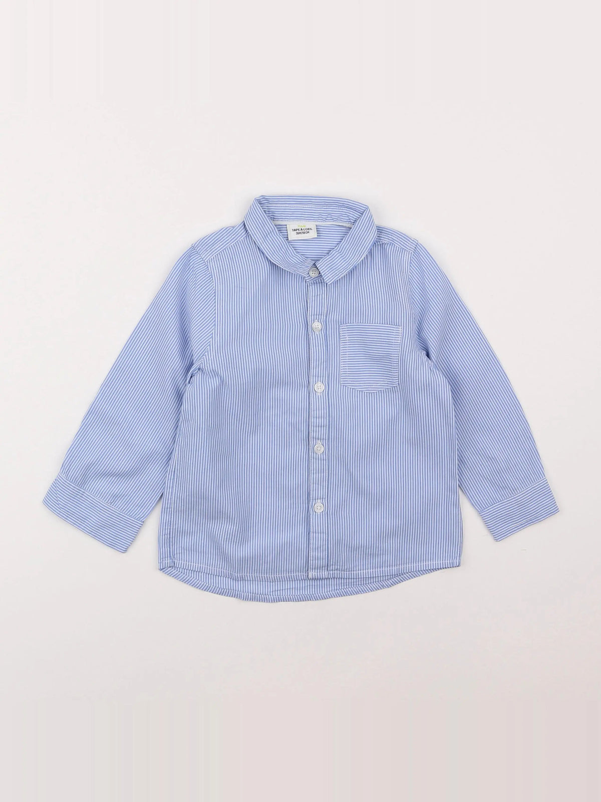 Tape à l'oeil - chemise bleu - 3 ans
