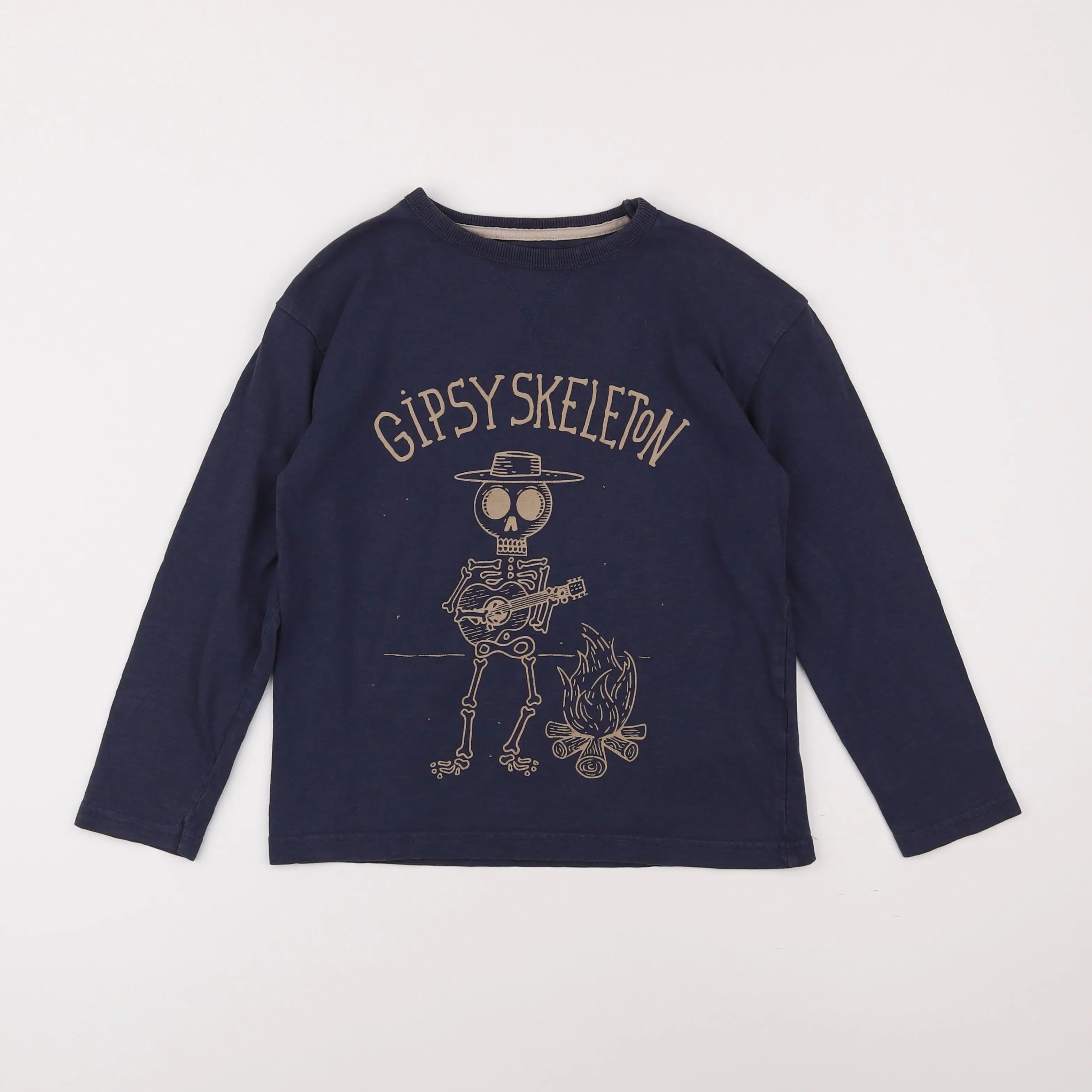 Vertbaudet - tee-shirt bleu - 12 ans