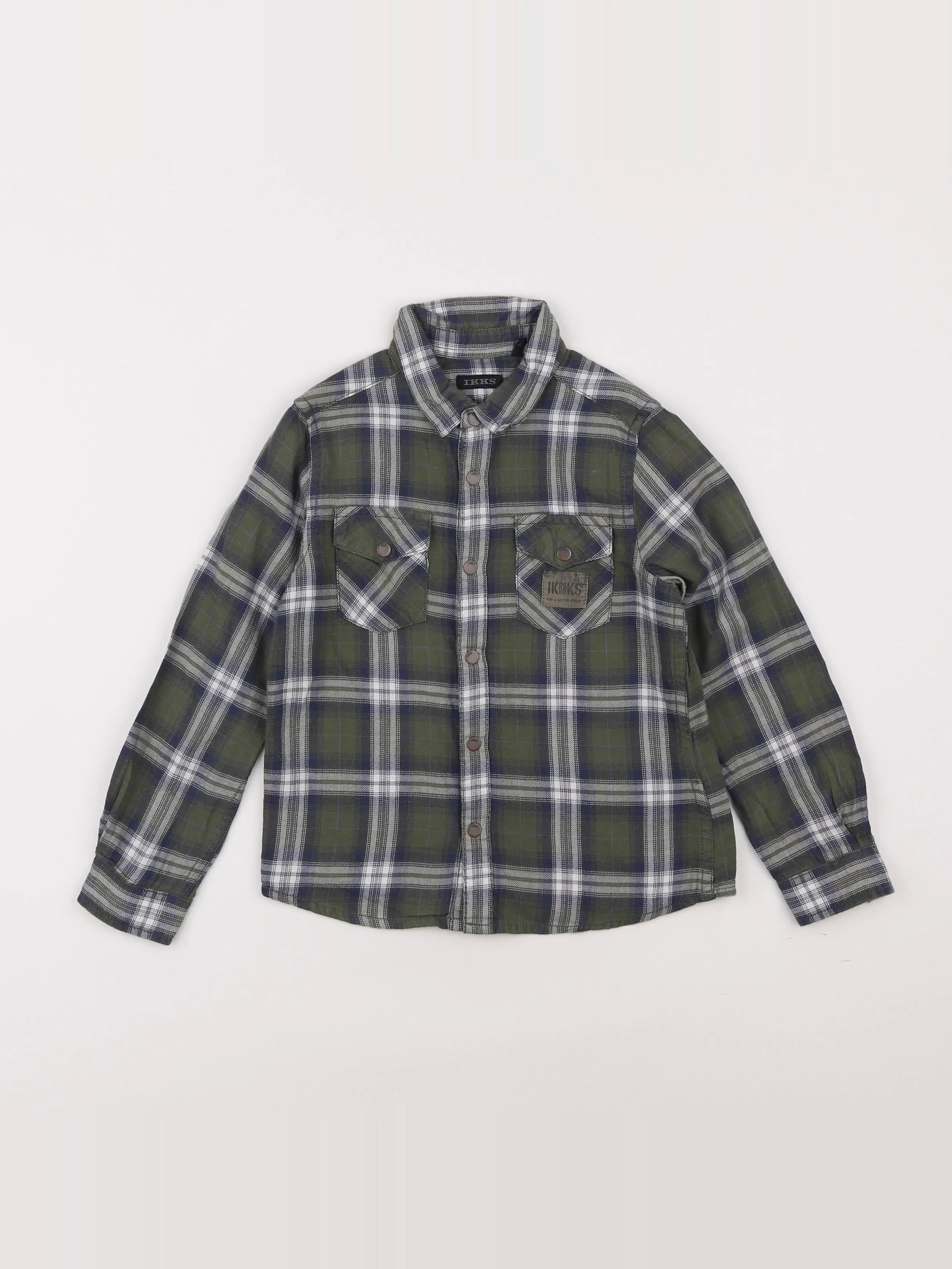 IKKS - chemise vert - 4 ans
