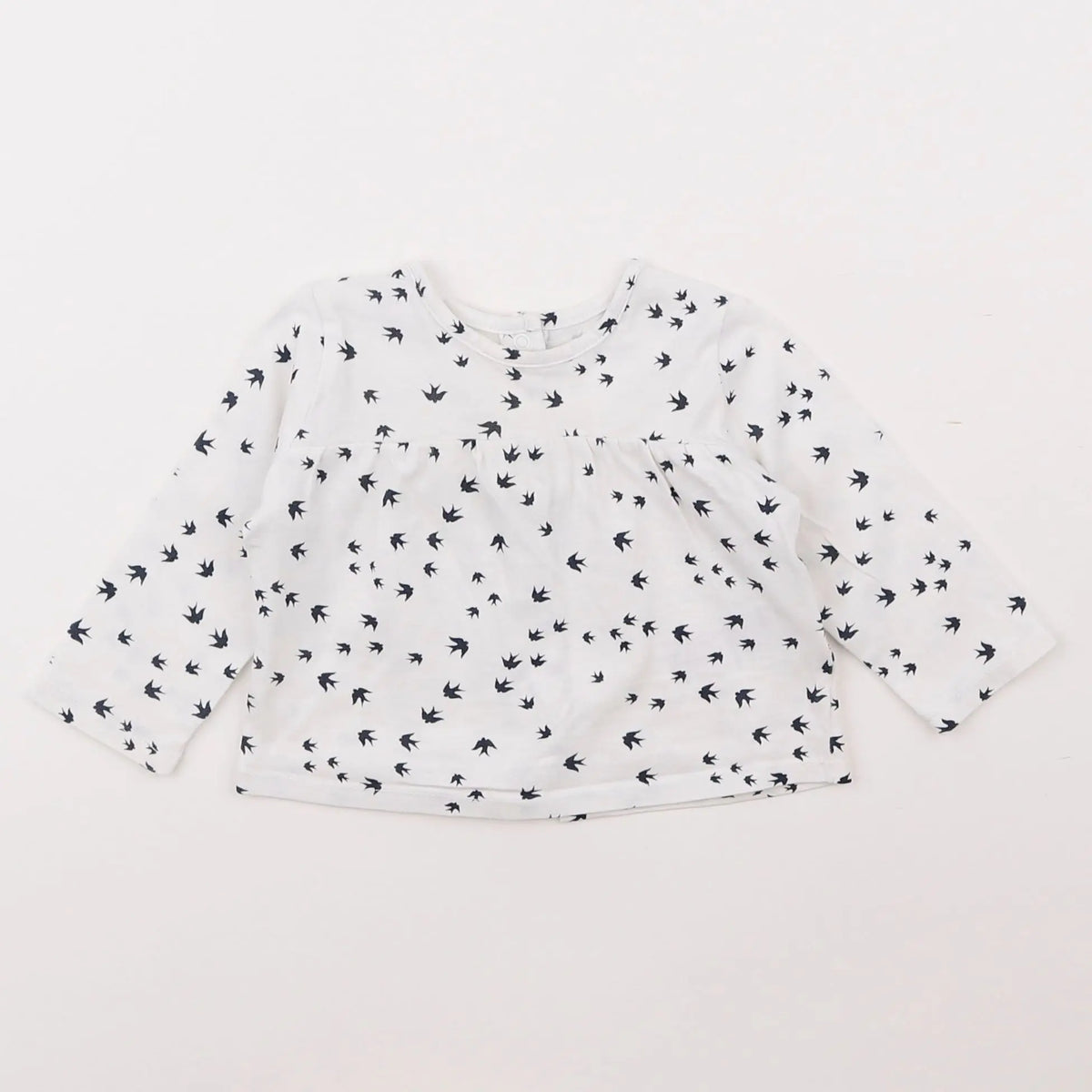 Vertbaudet - tee-shirt blanc - 3 mois
