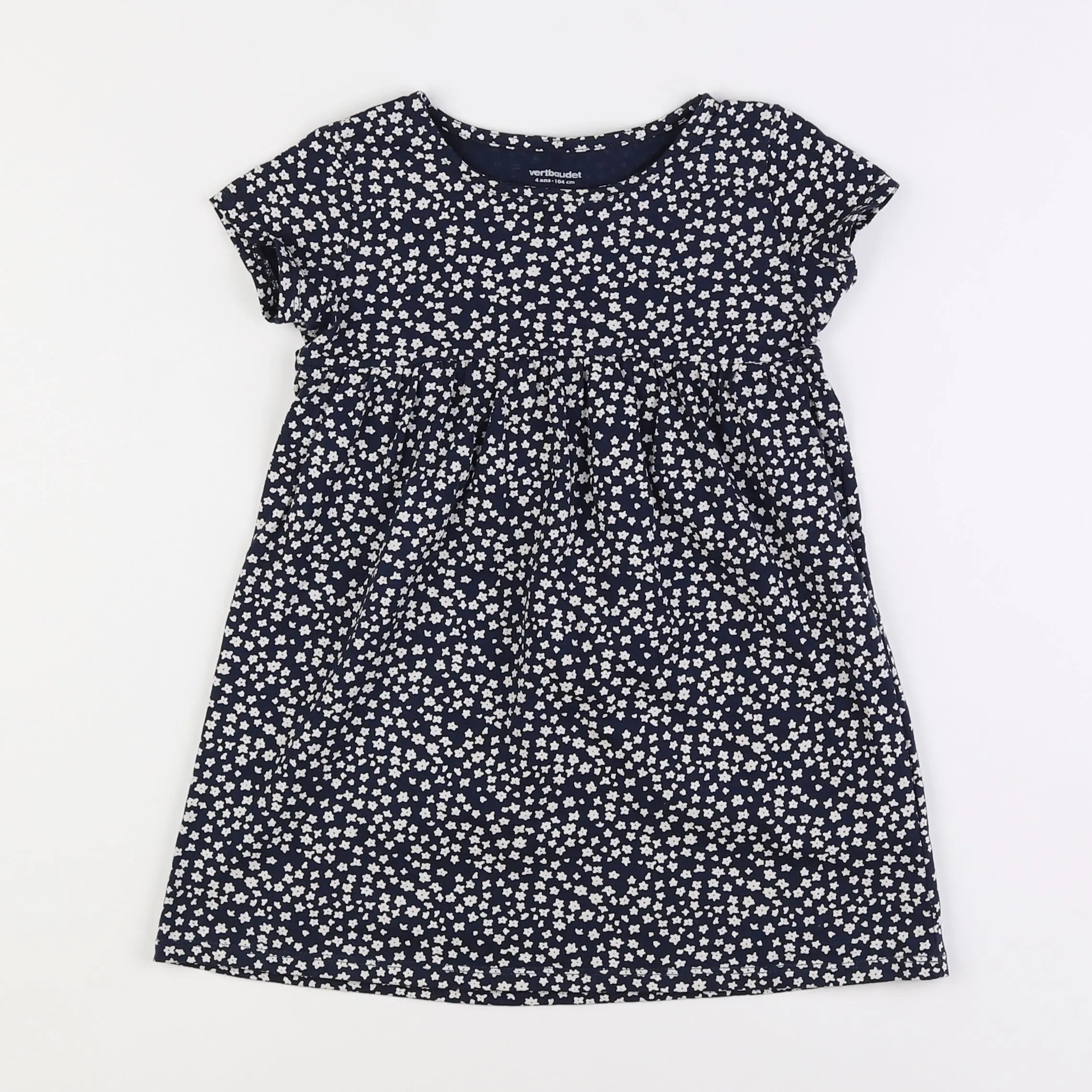 Vertbaudet - robe bleu - 3 ans