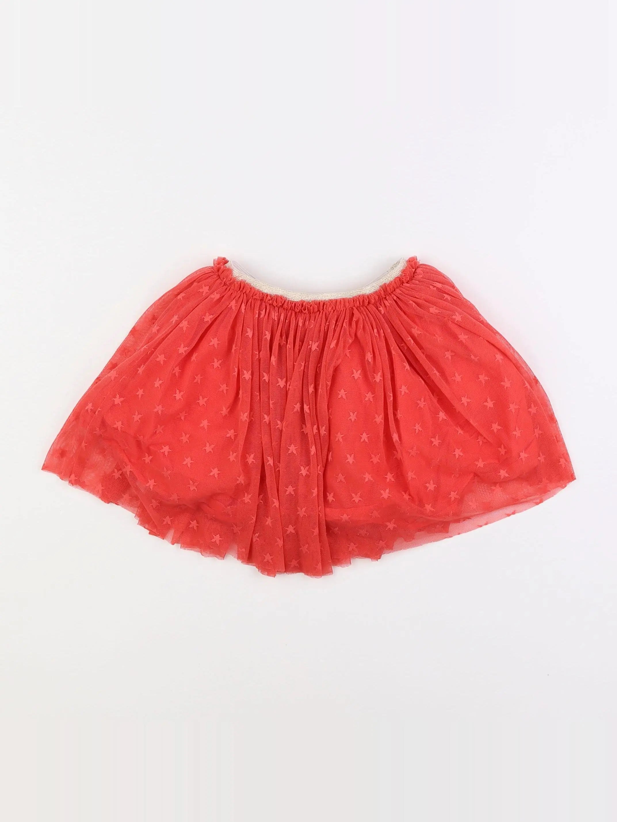 Monoprix - jupe rouge - 3 ans