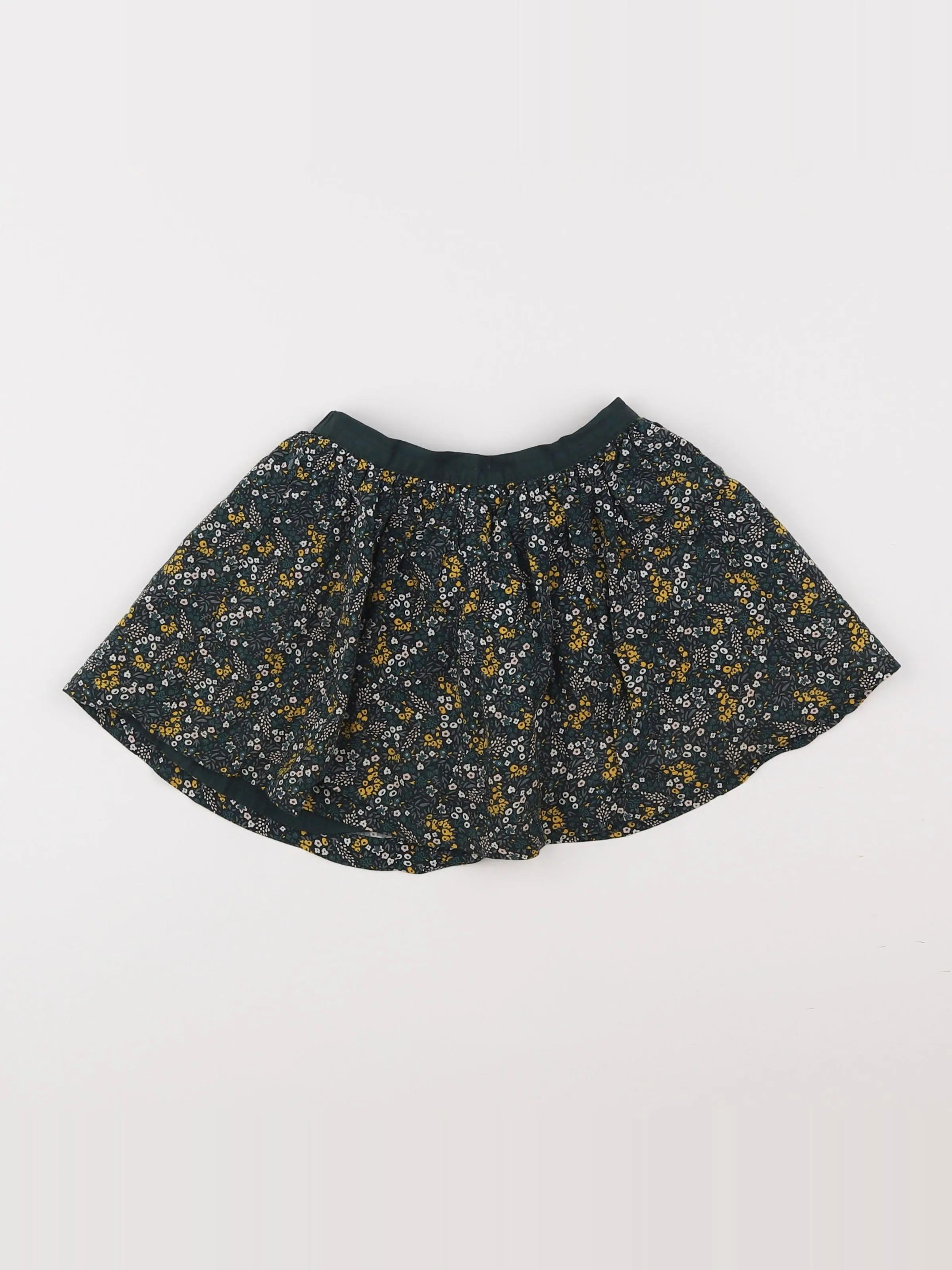 Vertbaudet - jupe réversible vert - 4 ans