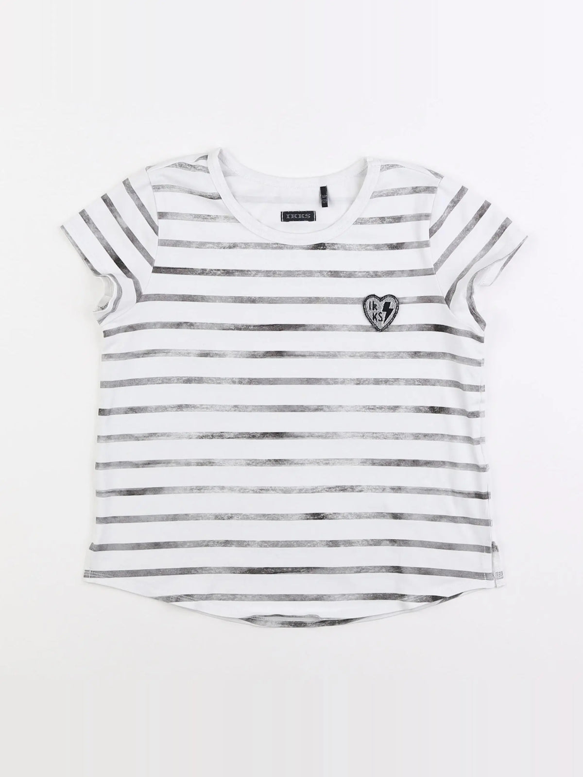 IKKS - tee-shirt noir - 8 ans