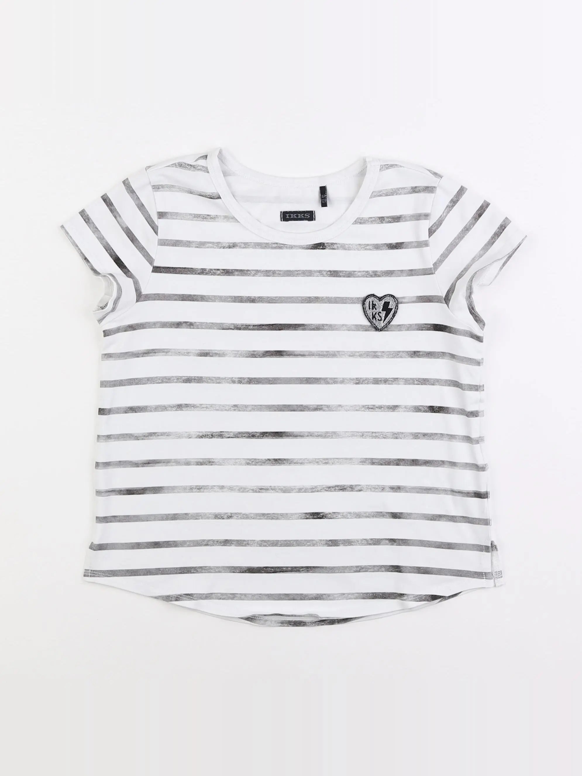 IKKS - tee-shirt noir - 8 ans