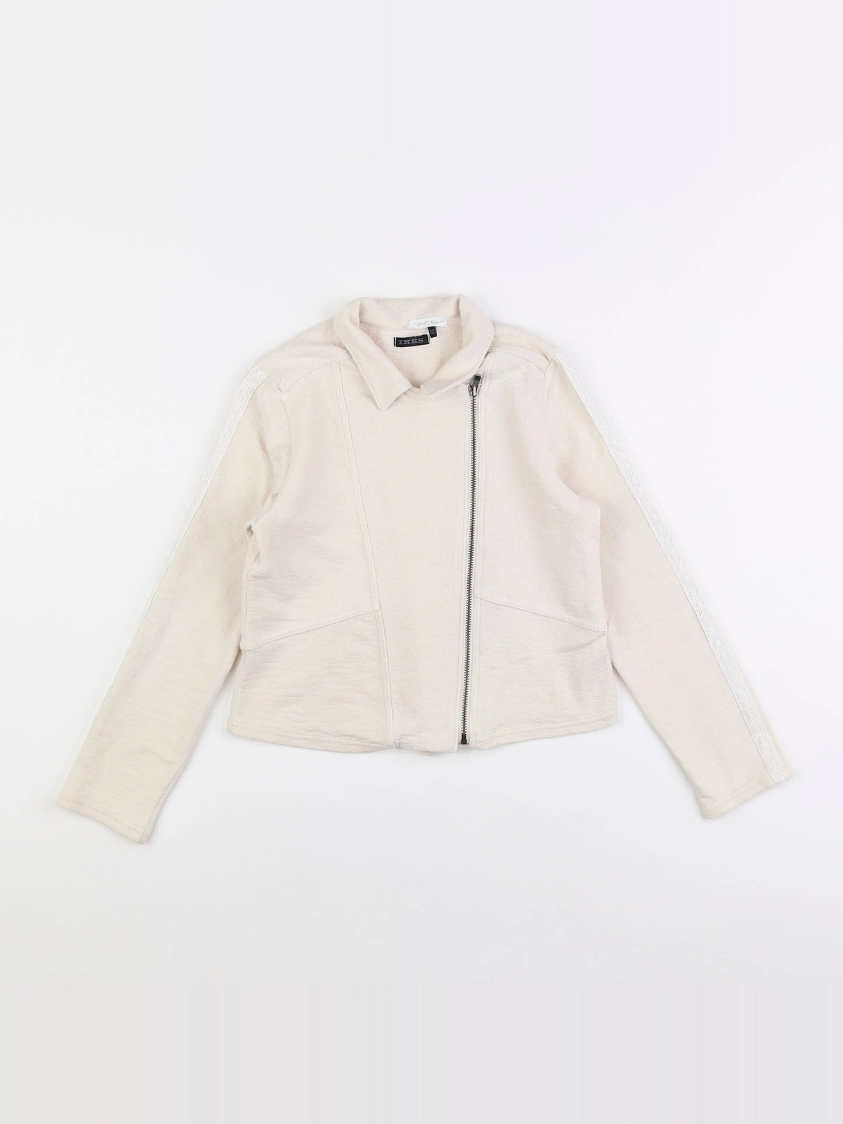 IKKS - veste blanc - 8 ans