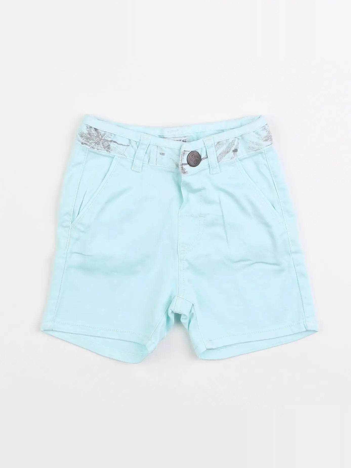 IKKS - short bleu - 6 mois