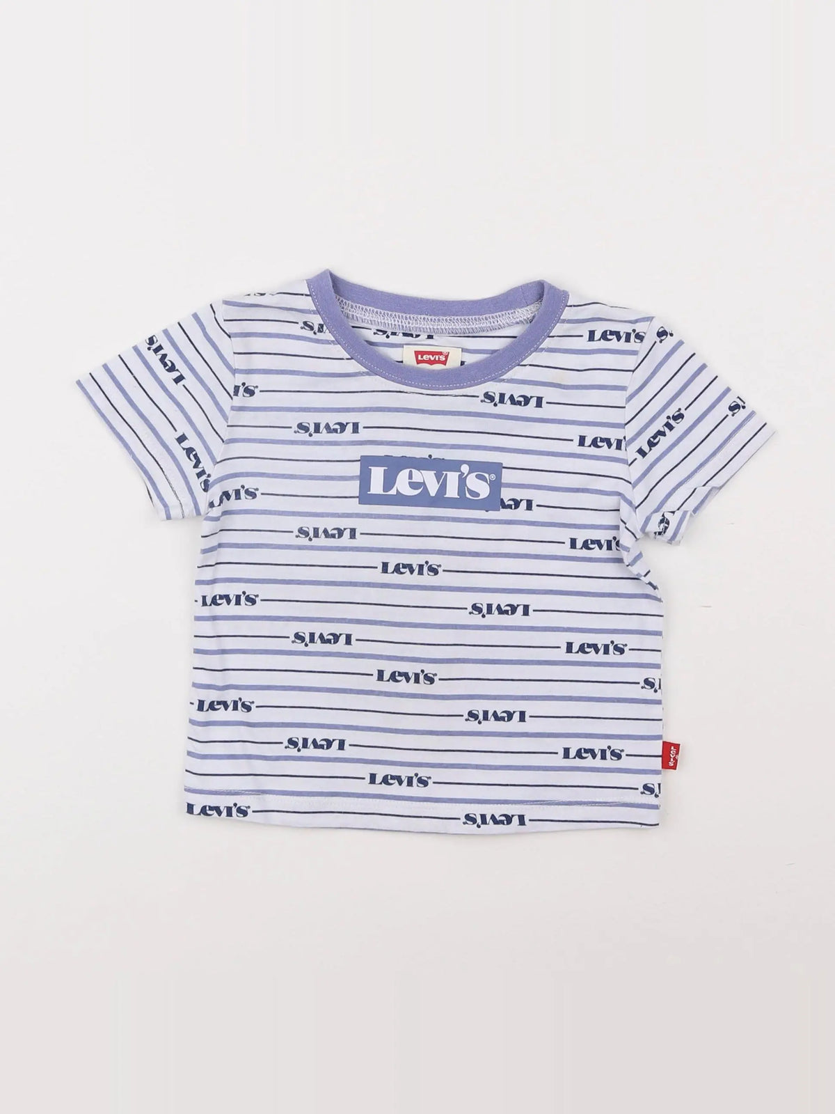 Levi's - tee-shirt bleu - 12 mois