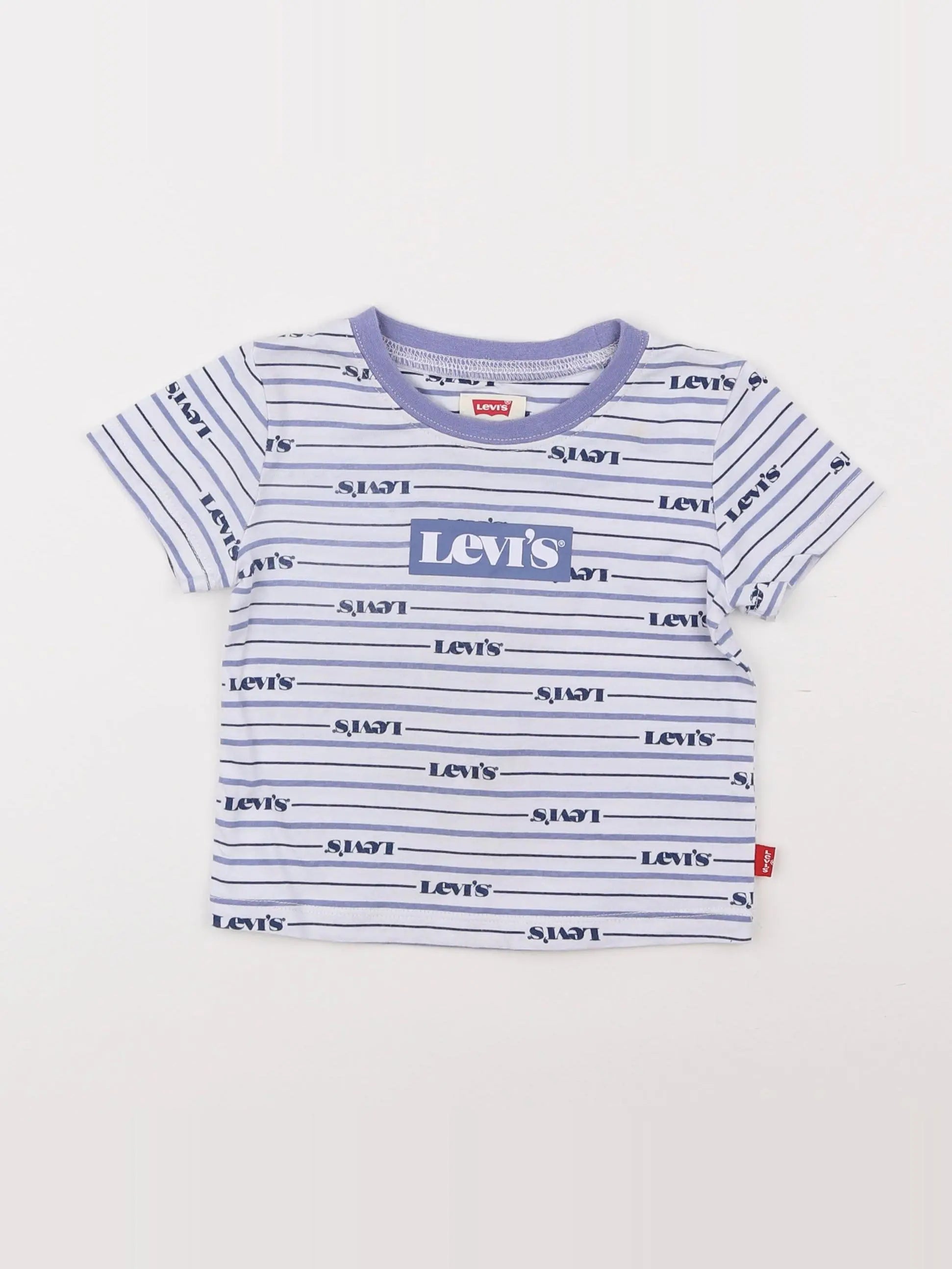 Levi's - tee-shirt bleu - 12 mois