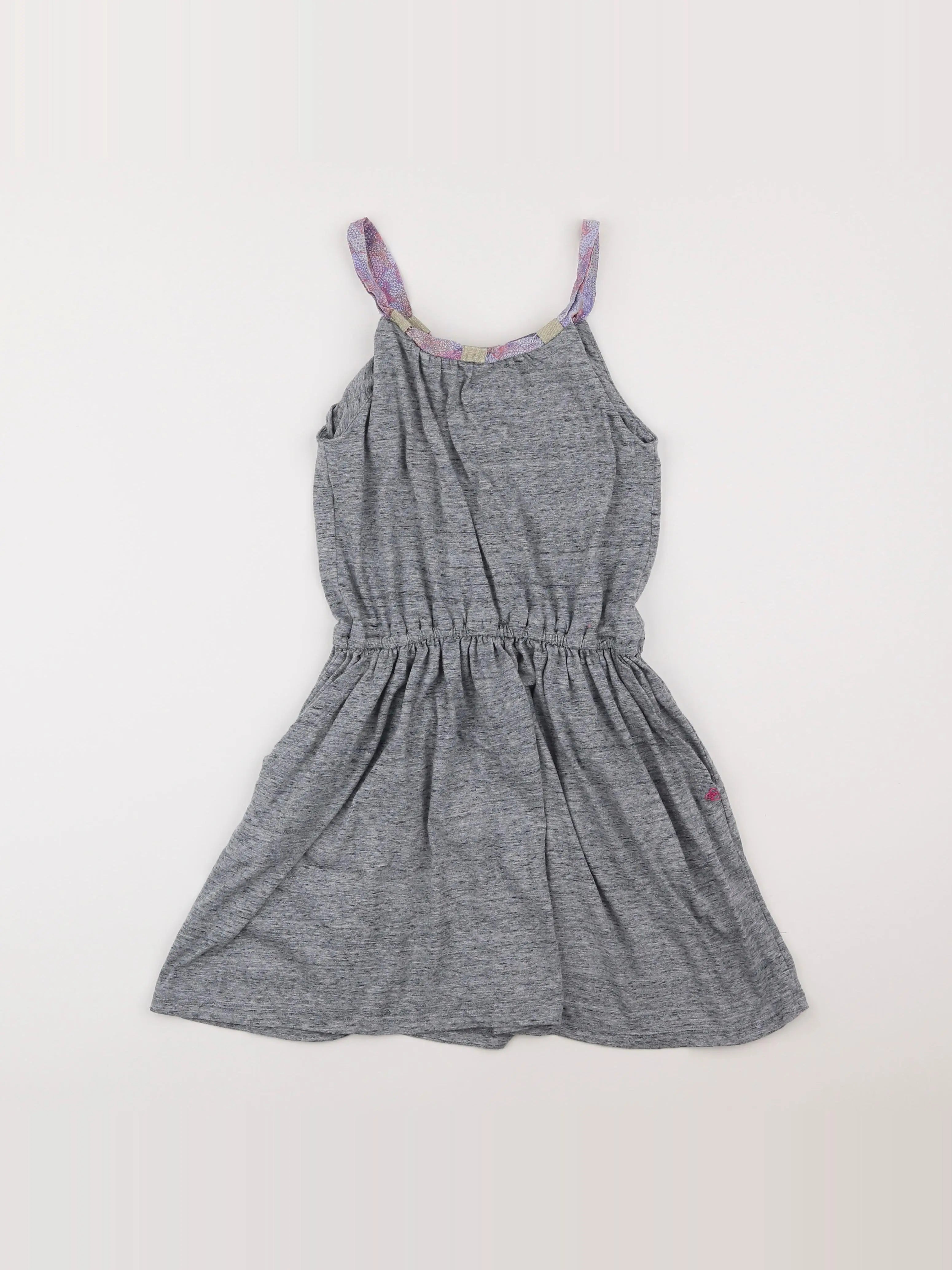 IKKS - robe gris - 10 ans