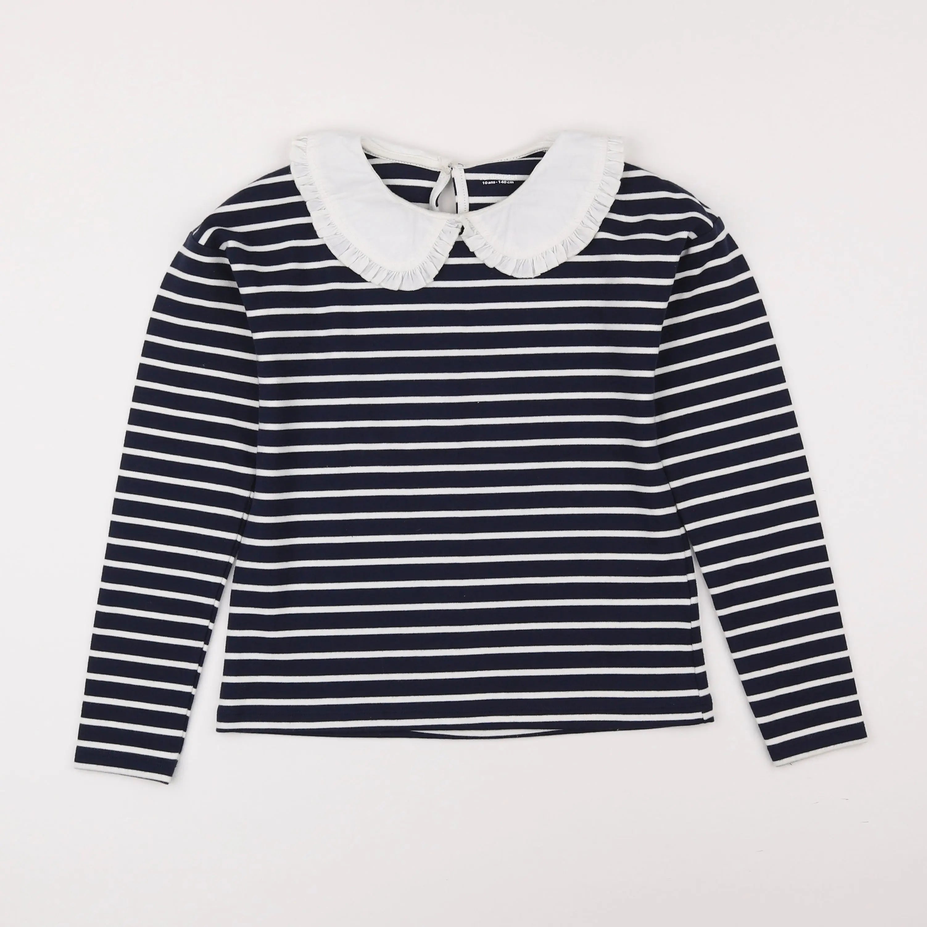 Vertbaudet - tee-shirt bleu - 10 ans