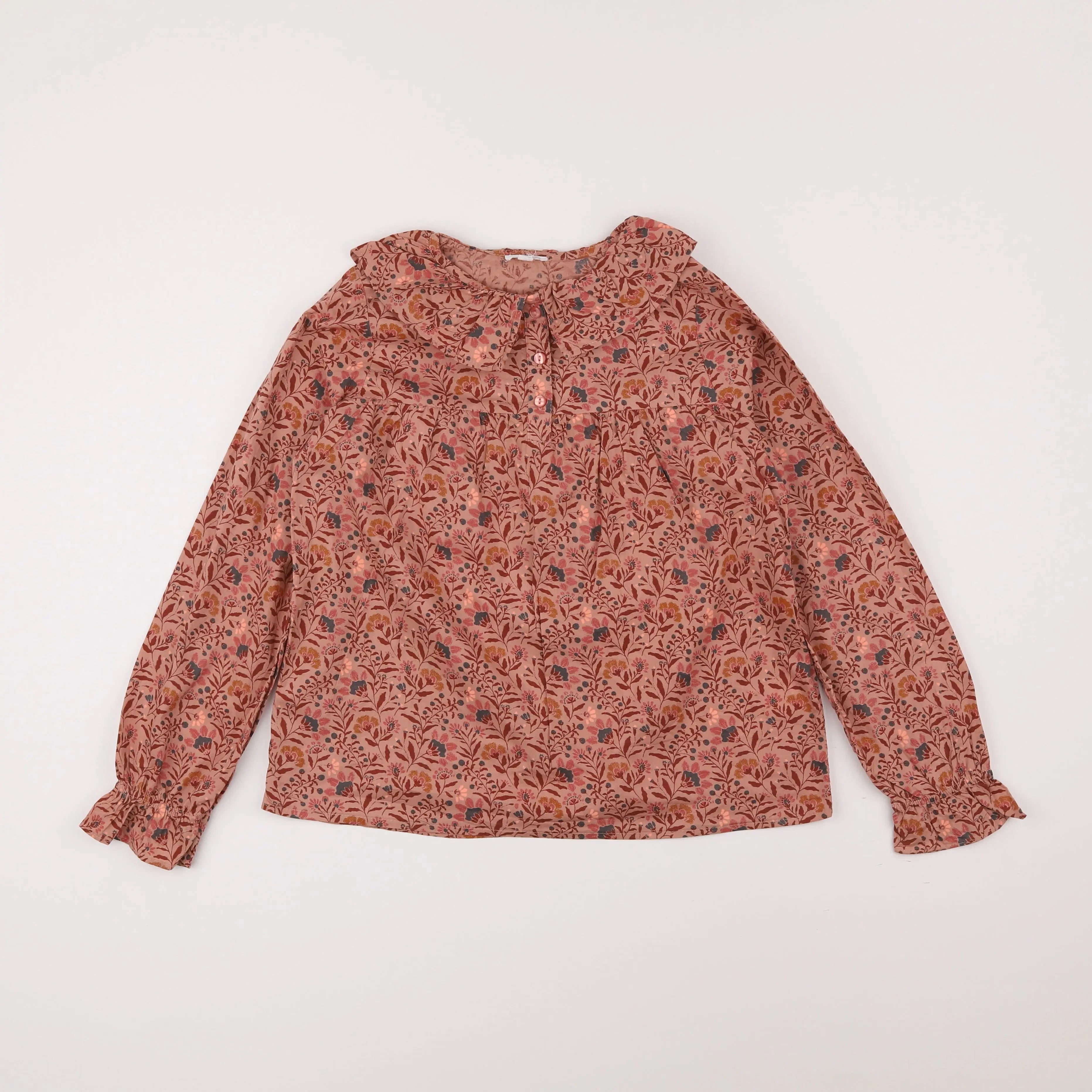 Vertbaudet - blouse rose - 10 ans