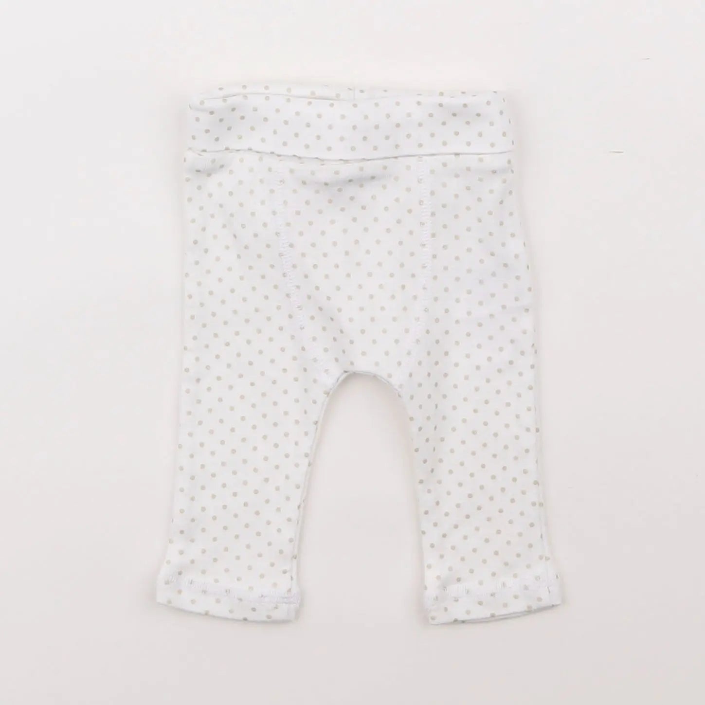 Vertbaudet - legging blanc - 3 mois