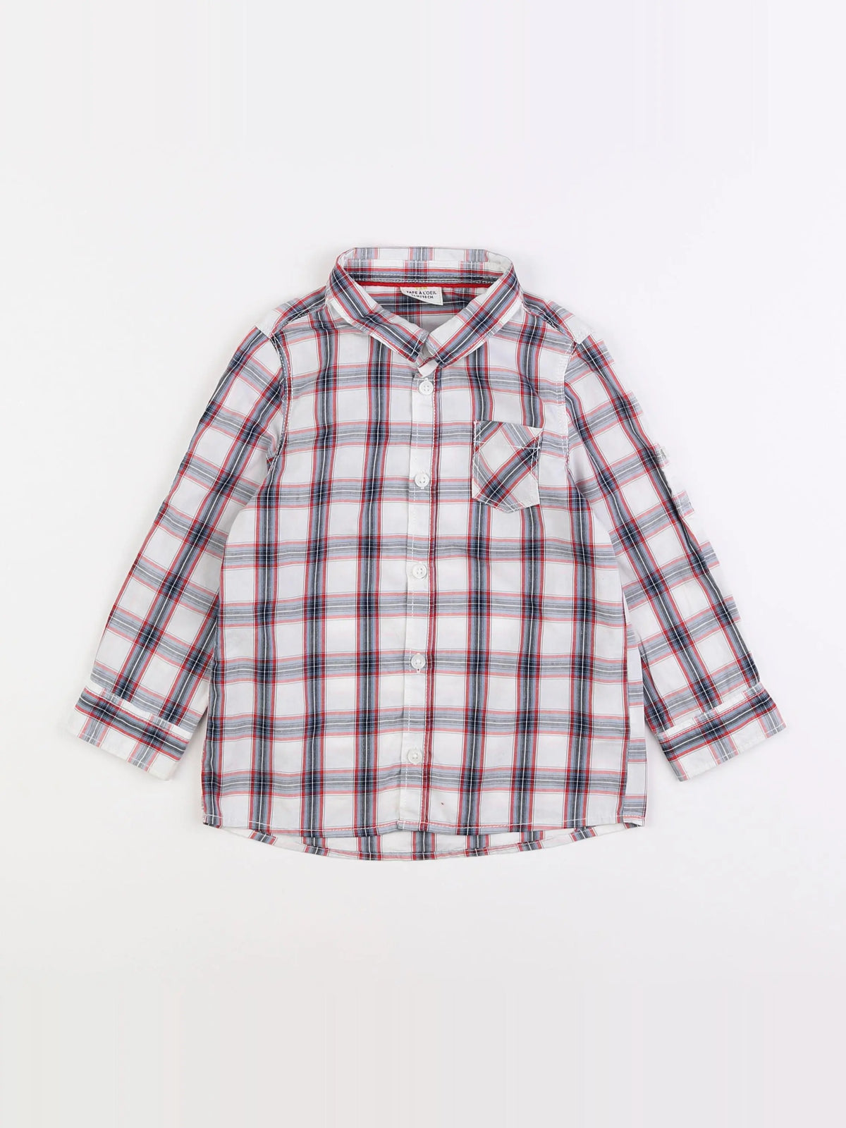 Tape à l'oeil - chemise blanc - 3 ans