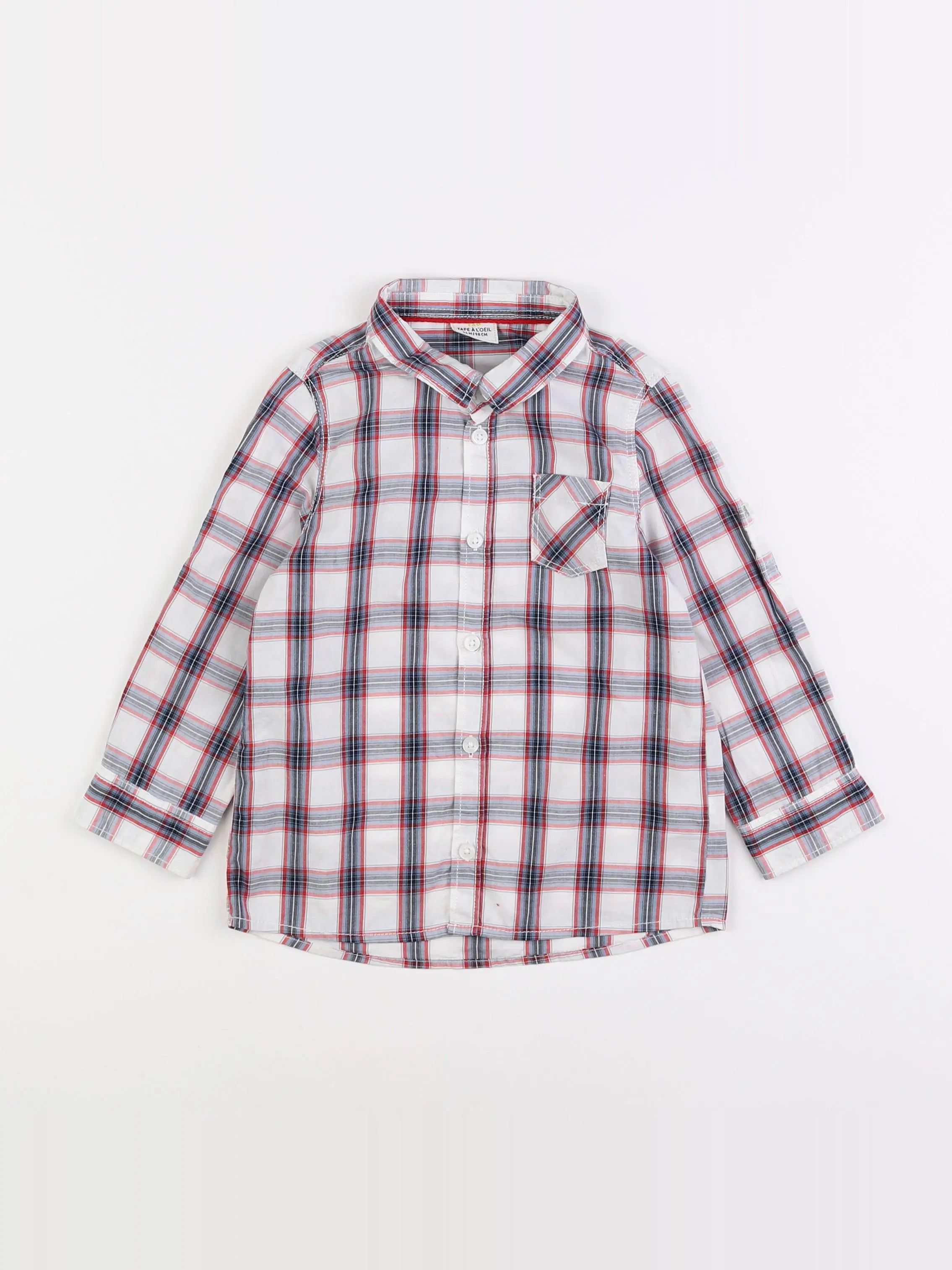 Tape à l'oeil - chemise blanc - 3 ans