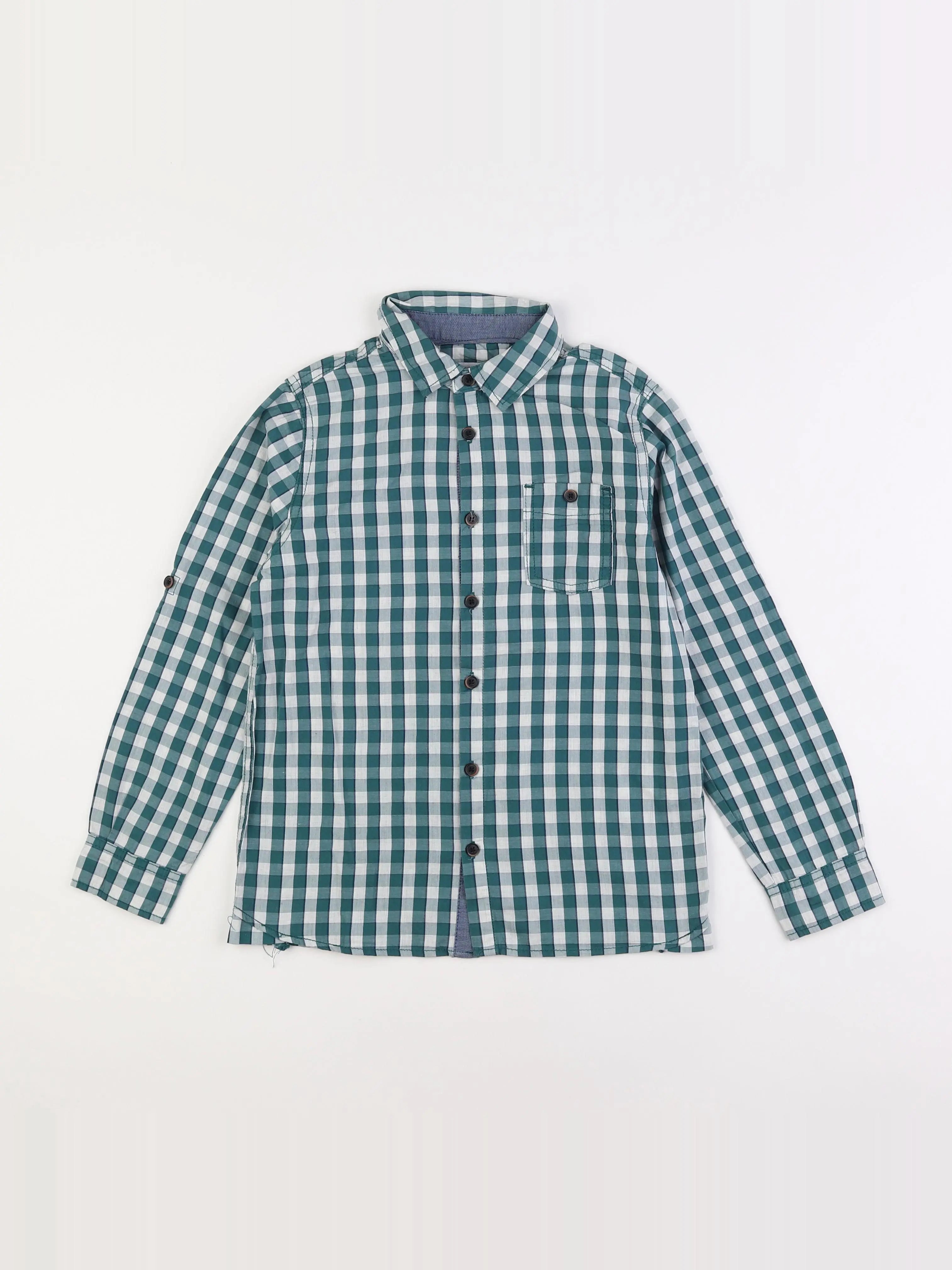 Okaidi - chemise vert - 10 ans