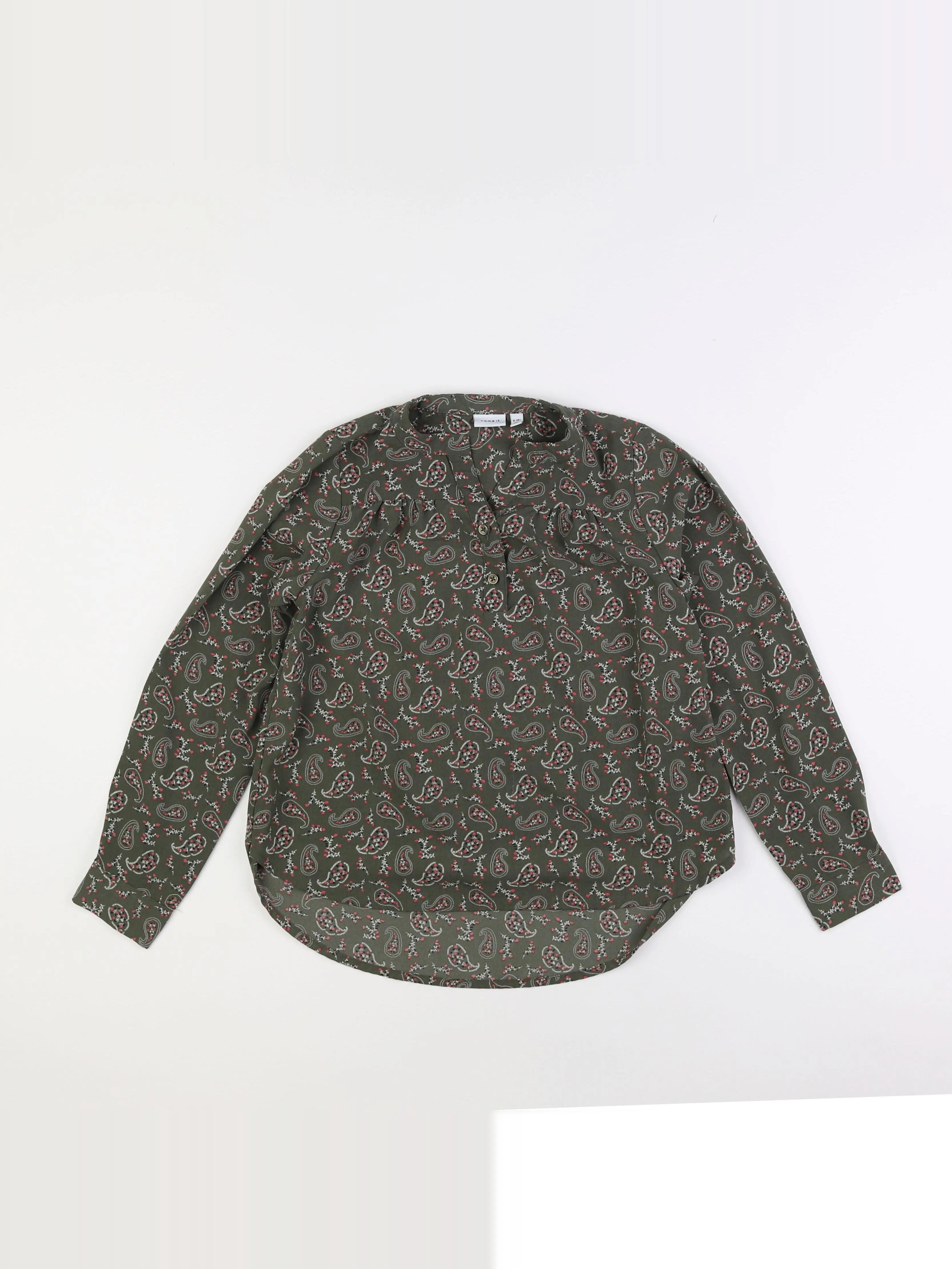 Name it - blouse vert - 9/10 ans